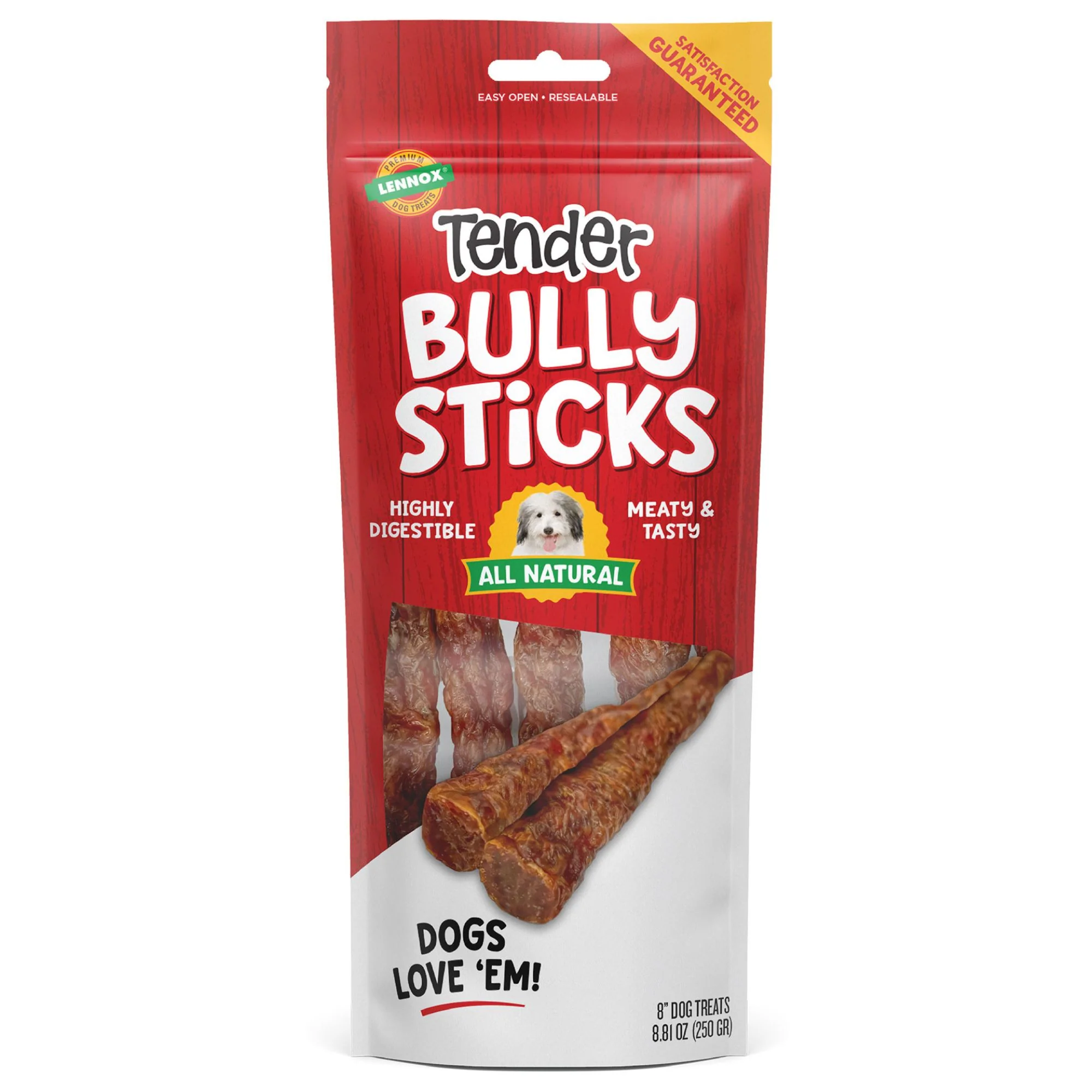 Lennox Tender Dog 8.4oz. Bully Sticks - Image 1