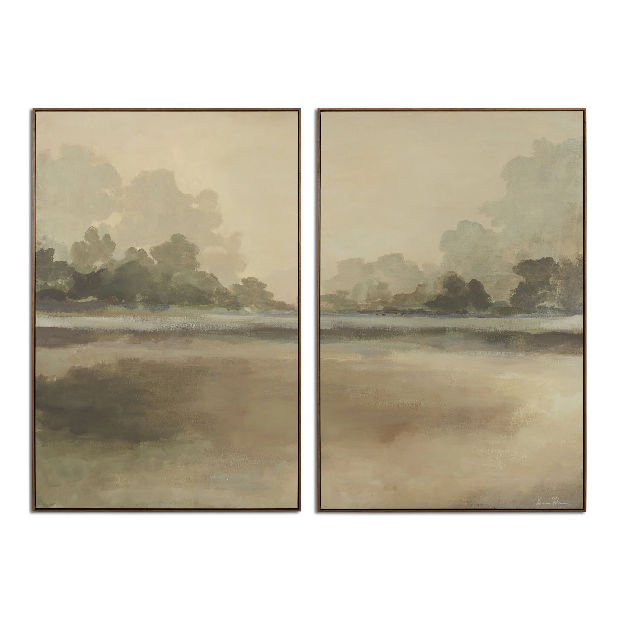 Reflections Diptych by Lauren Fuhr - Image 1