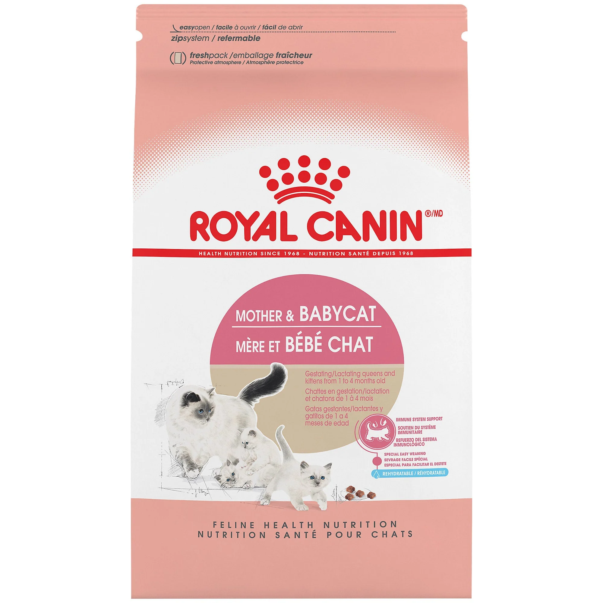 Royal Canin Mother & Babycat Dry Cat Food, 6lb - Image 1