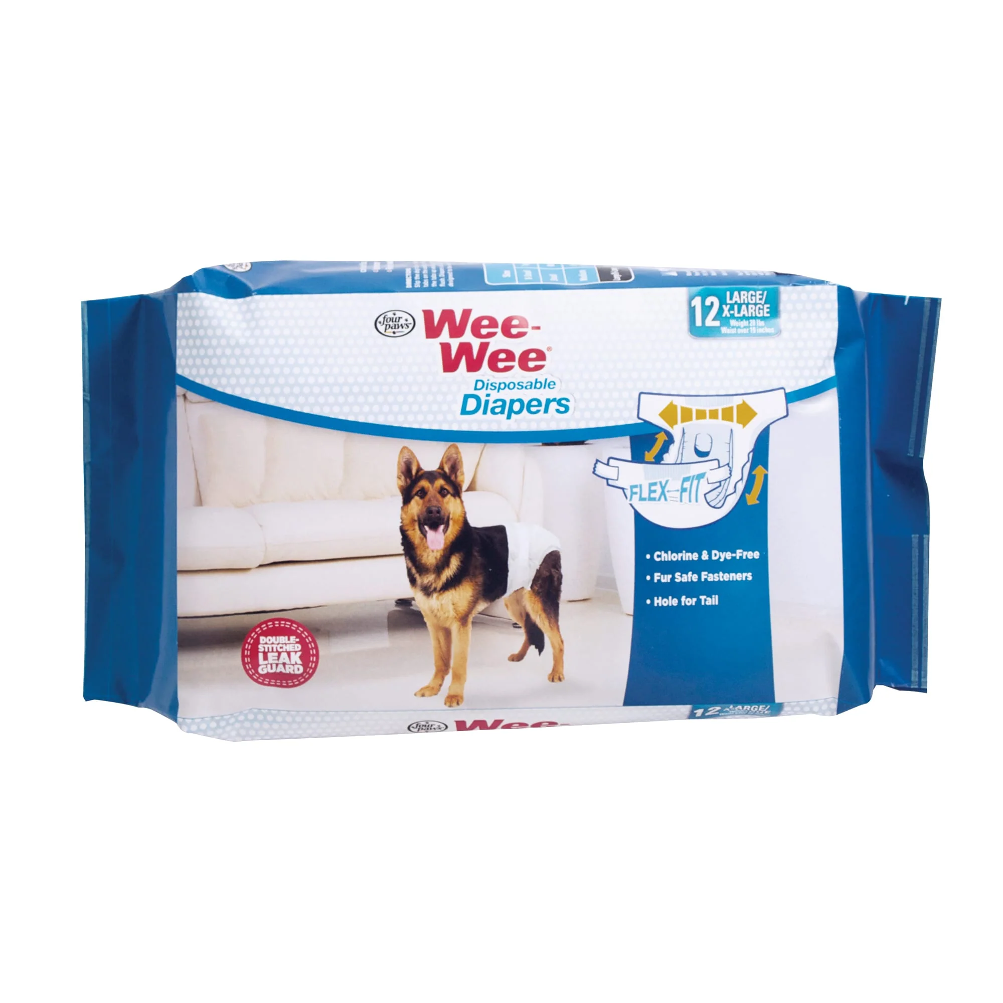 Four Paws Wee-Wee Disposable Diapers - Image 1
