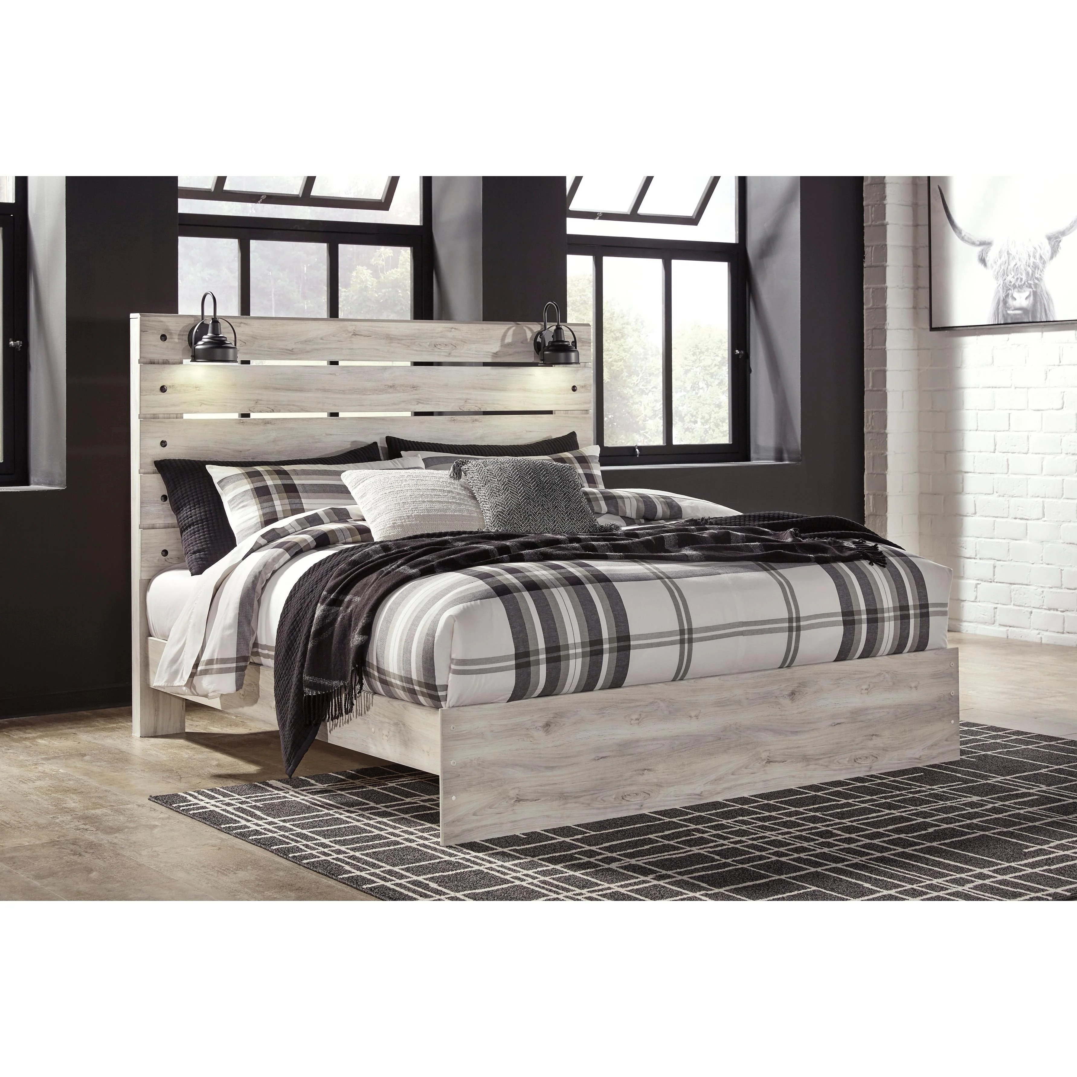 Signature Design by Ashley Cambeck B192B54 6 pc King Panel Bedroom Set - Image 2