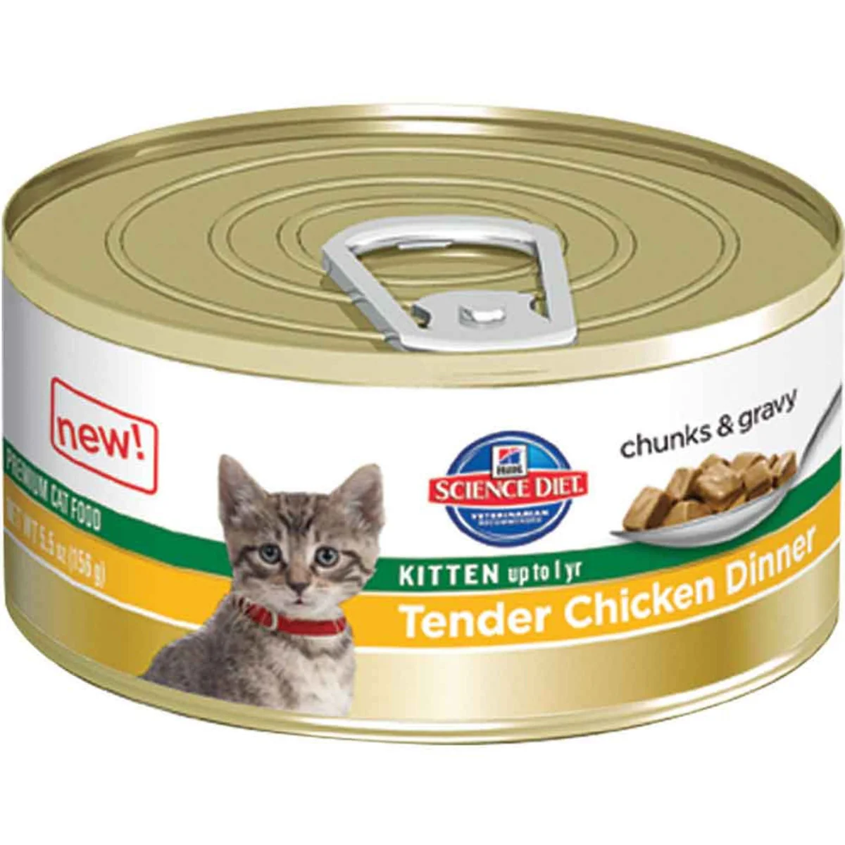 Hills Science Diet Cat Kitten Tender Chicken 5.5oz - Image 1