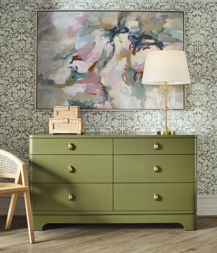 Palmer Olive Dresser - Image 2