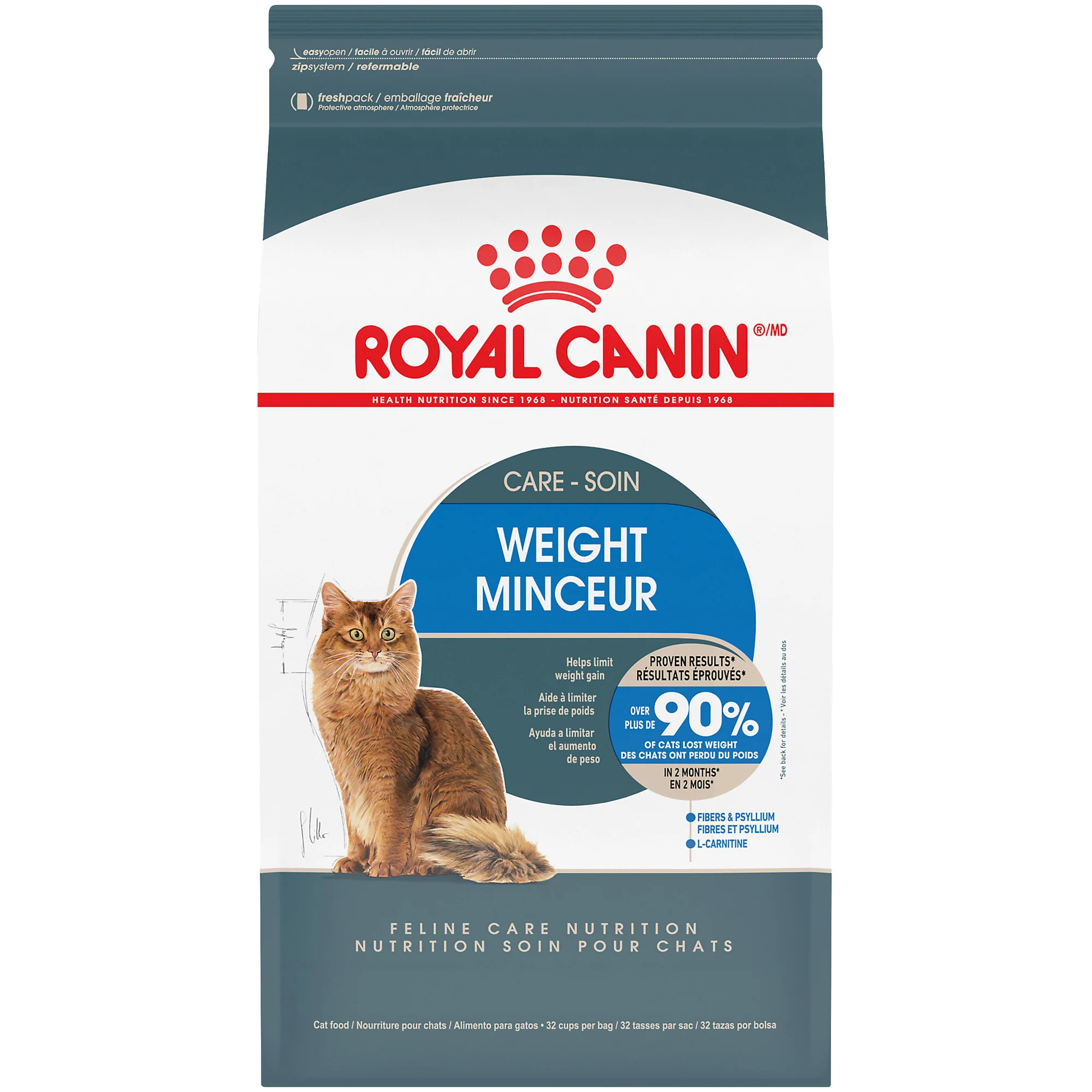 Royal Canin Weight Care Dry Cat Food, 6 lb - Image 1