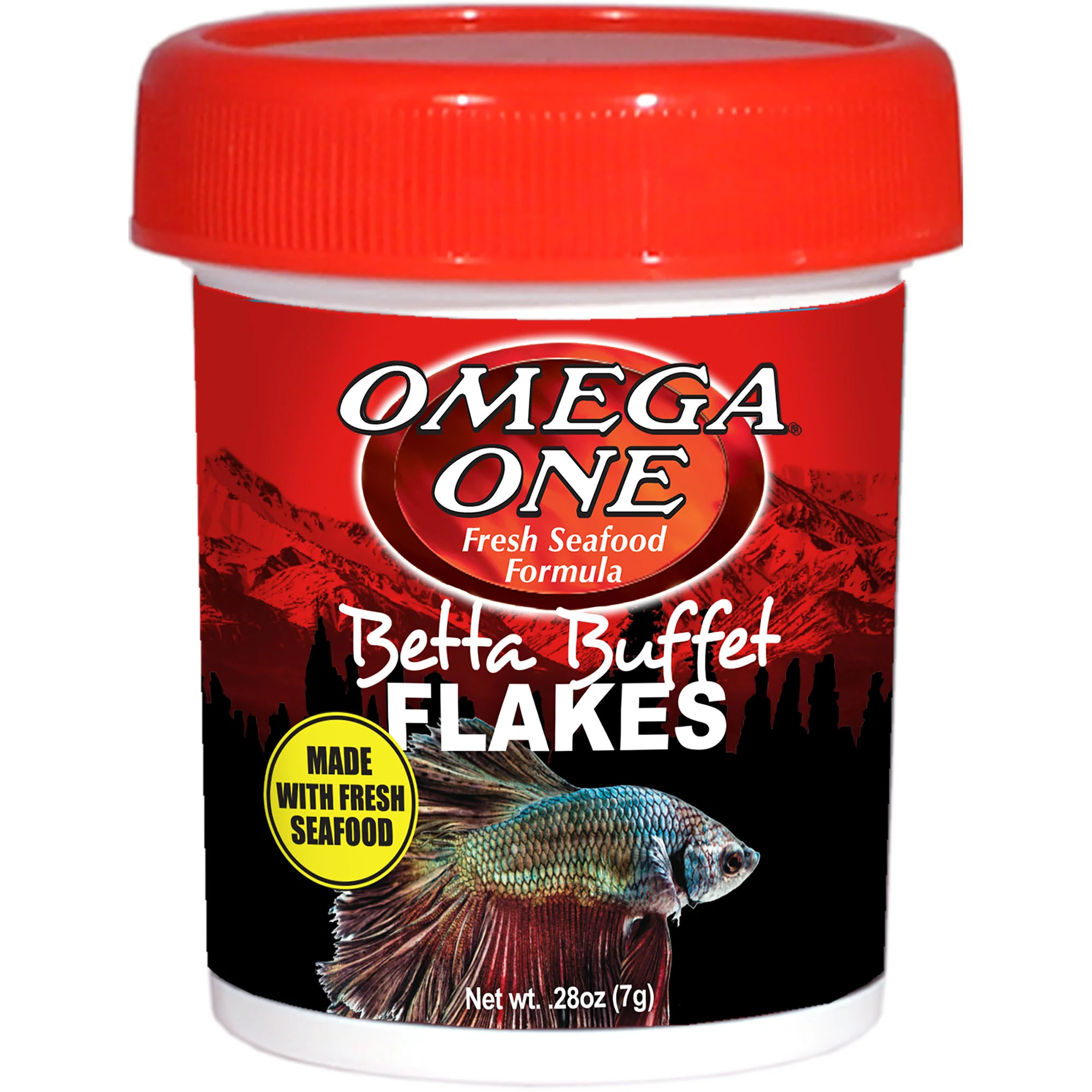 OMEGA ONE Betta Buffet Flakes - Image 1