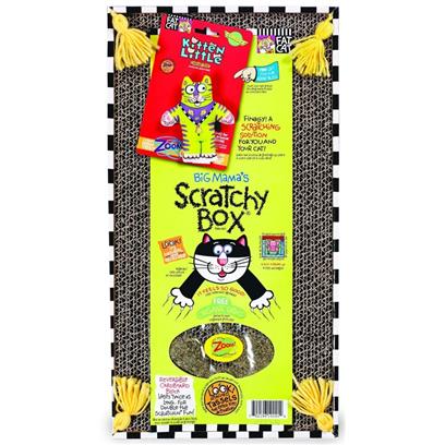 Fat Cat Big Mama s Scratchy Box Double Wide Cat Scratcher - Image 1