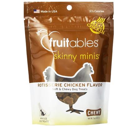 Fruitables Skinny Mini Dog Treats Pumpkin & Berry Flavor  5 oz - Image 1