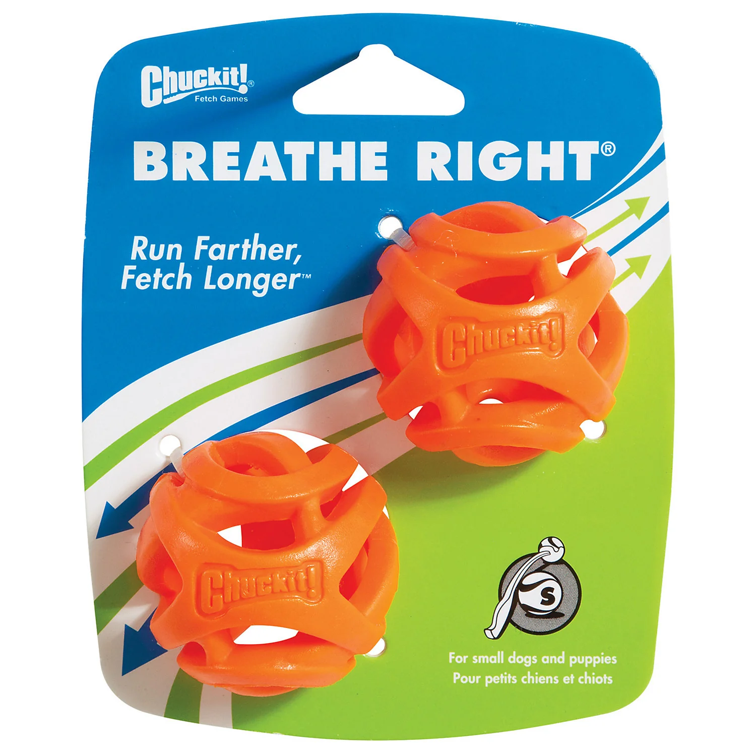 BREATHE RIGHT FETCH BALL SM 1 Pack (2 each) - Image 1