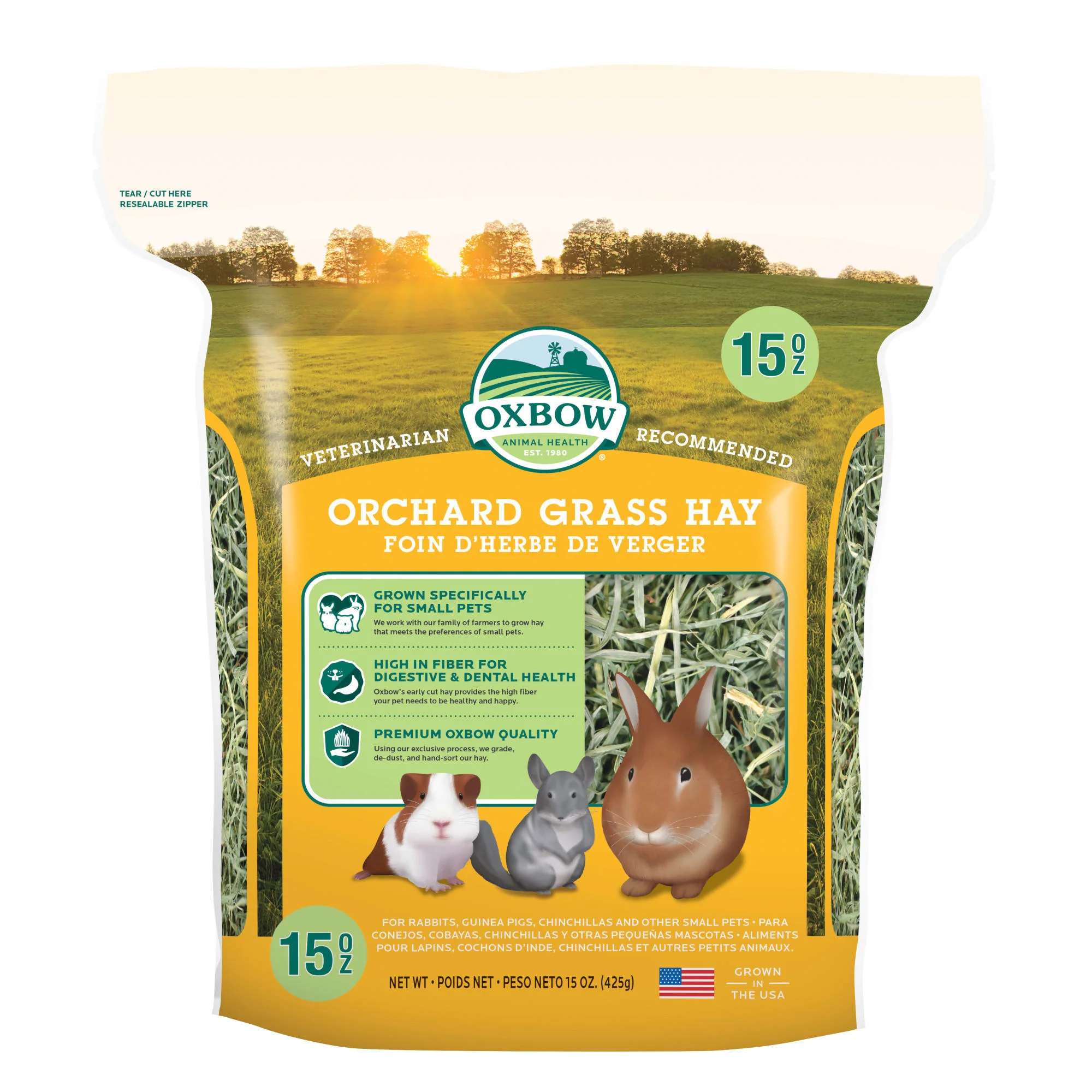 Oxbow® Orchard Grass Hay 15 Oz - Image 1