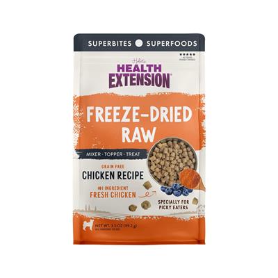 Health Extension Dog Food Topper Freeze Dried Raw Chicken Recipe 12oz - Image 1