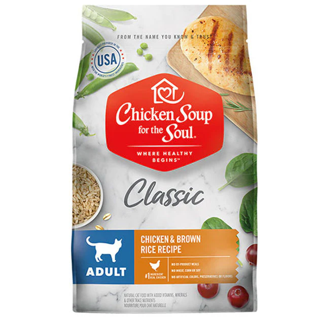 Chicken Soup Classic Adult Cat 13.5lb bag - Image 1