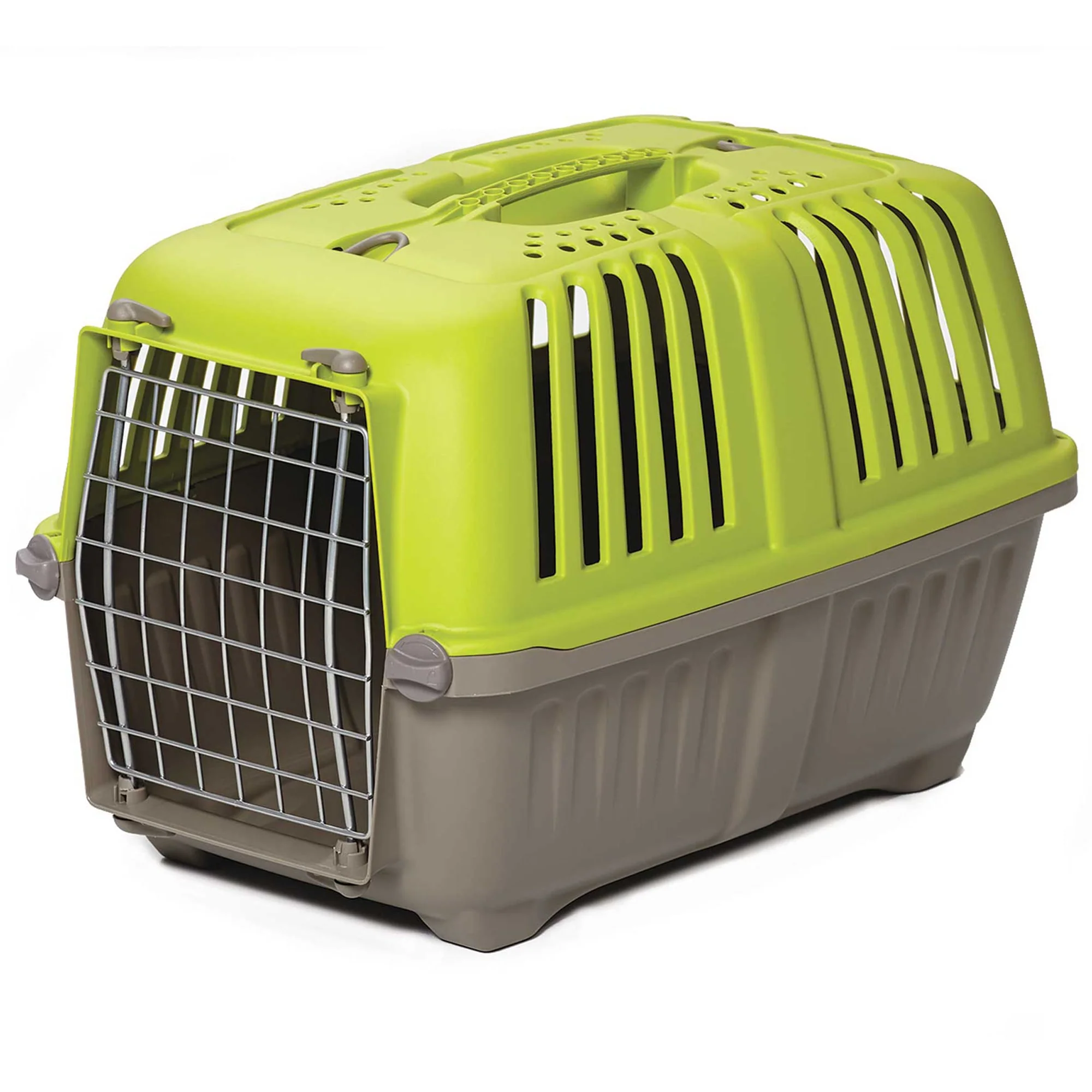 MidWest Homes For Pets Spree Hard-Sided Pet Carrier  19-Inch Ideal for  Toy  Breeds  Green - Image 1
