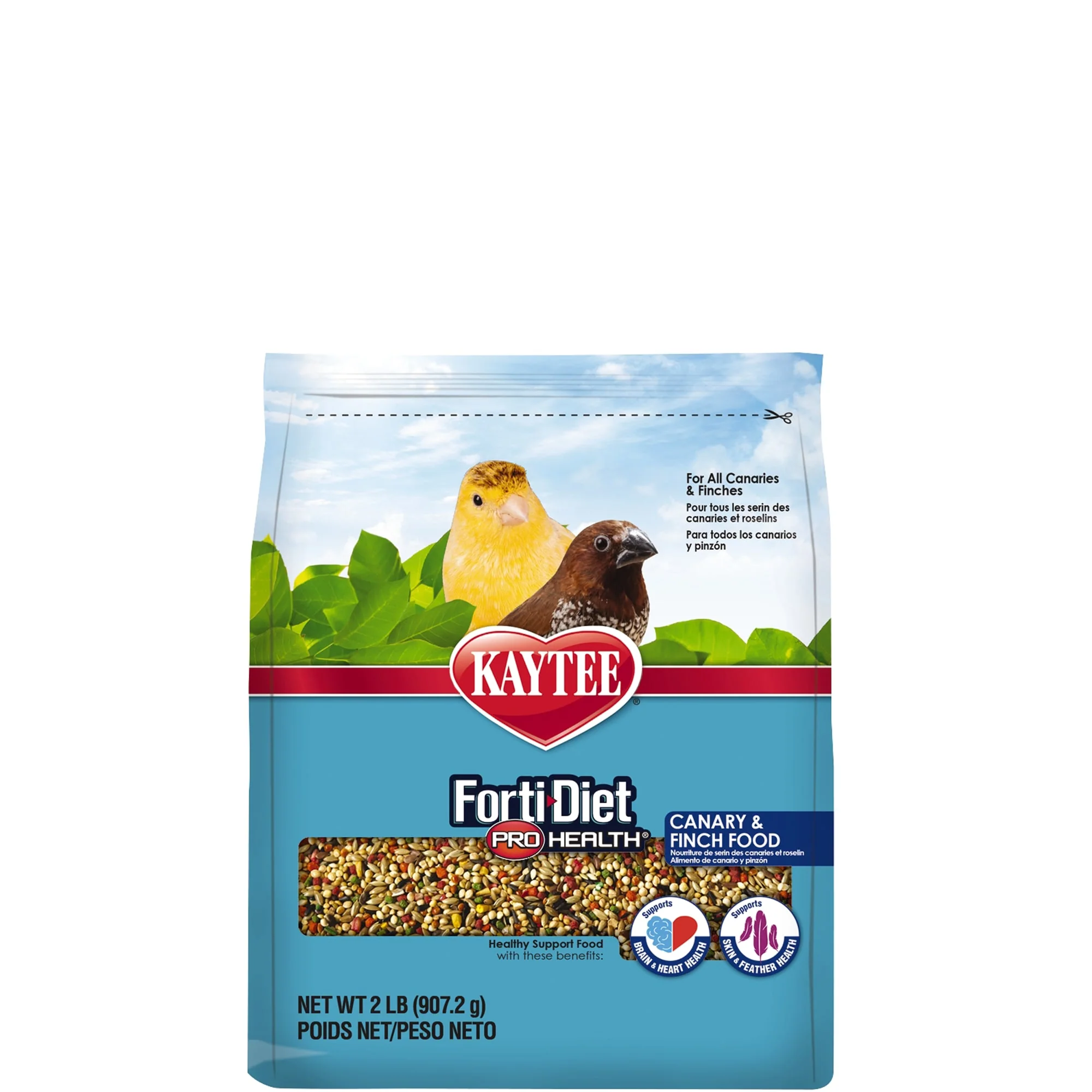 Kaytee Forti-Diet Pro Health Canary & Finch Food 2lb - Image 1