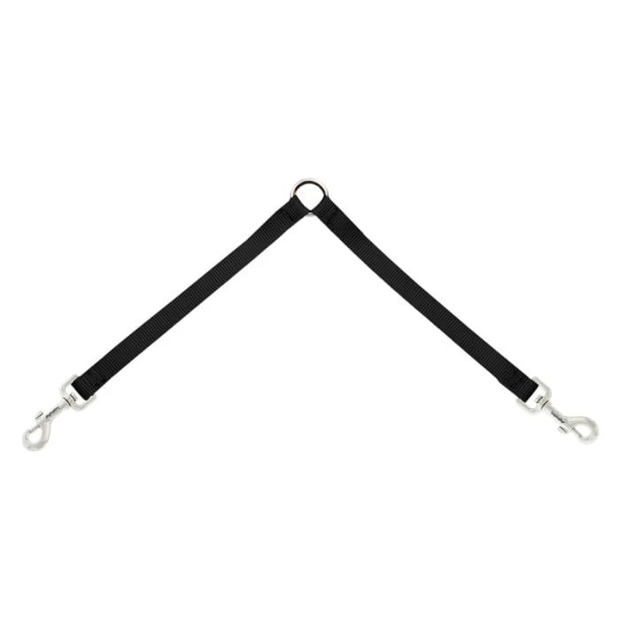 Lupine Pet Dog 24 In Long 3/4 In Leash Coupler Basics Black - Image 1