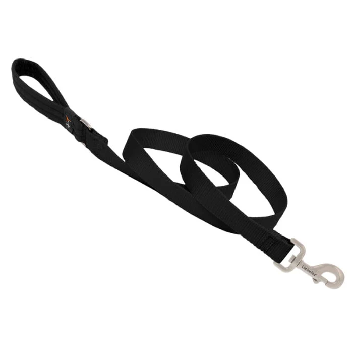 Lupine Pet Dog 6 Ft Long 1 In Leash Basics Black - Image 1
