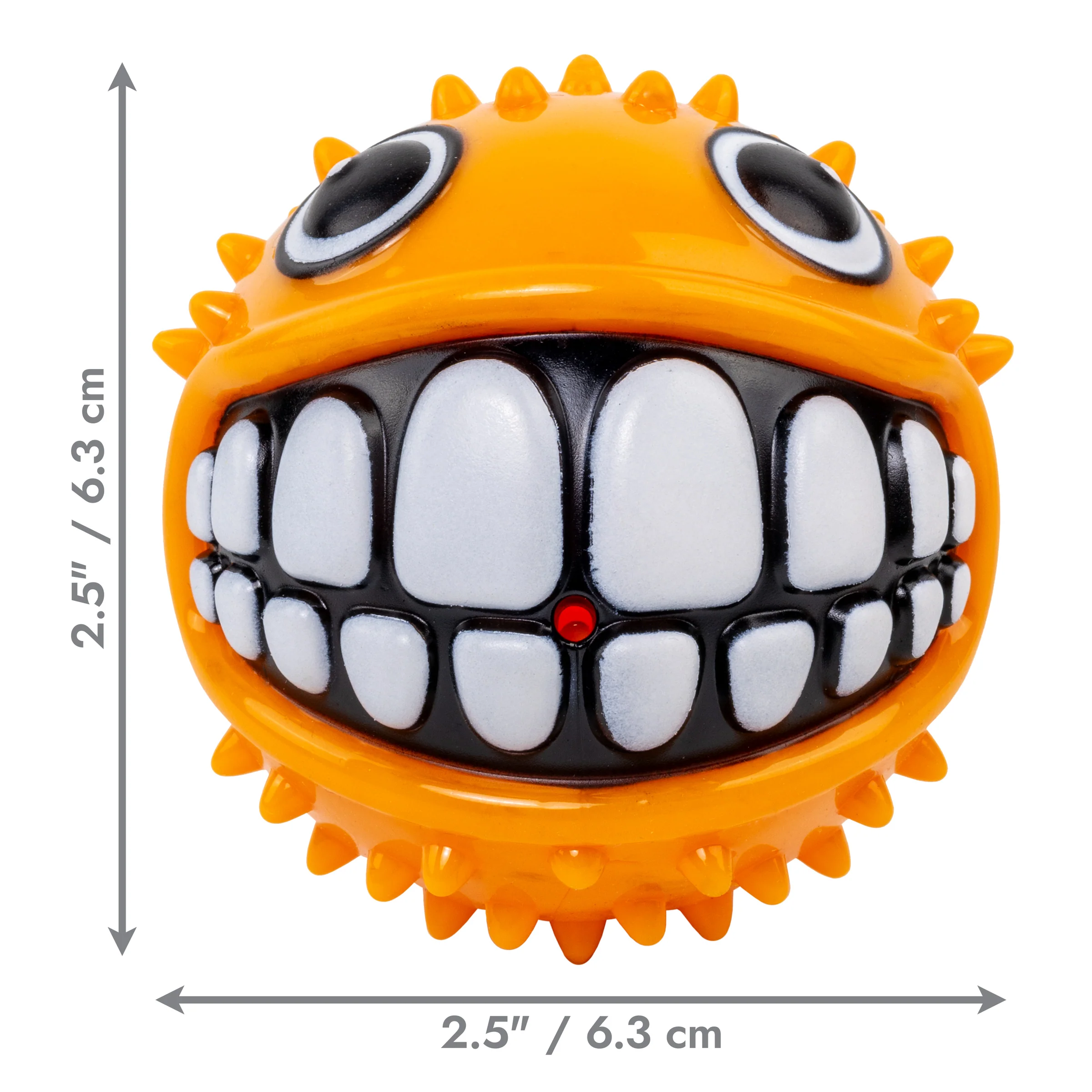 Kong Dog Toy Grinz Puffer Fish Medium - Image 1