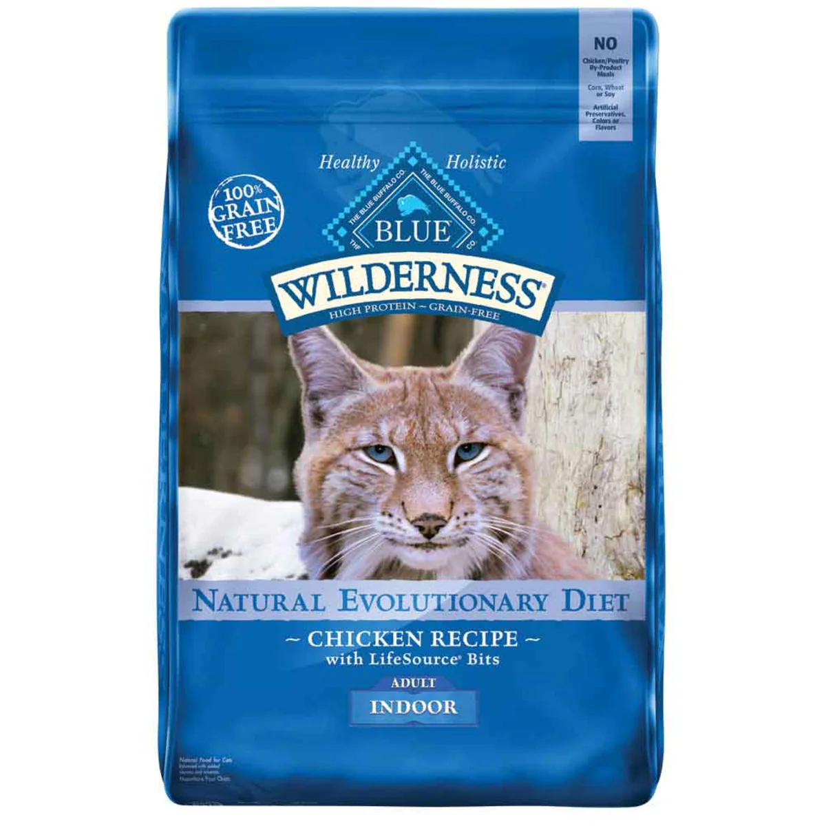 Blue Buffalo Wilderness Indoor Cat Chicken 11lb - Image 1