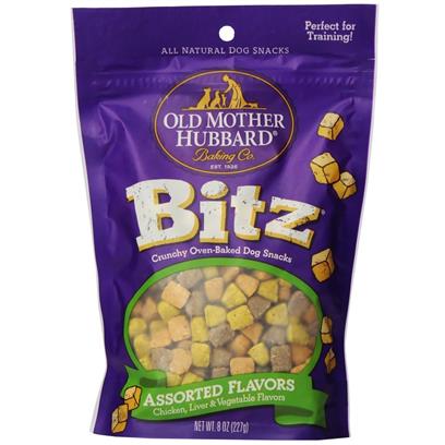 Old Mother Hubbard Bitz Assorted Flavors Crunchy Baked Dog Treats  8 Oz - Image 1