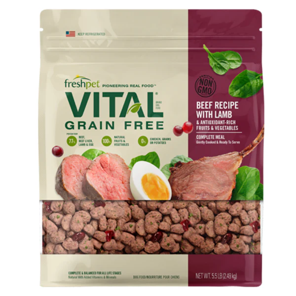 Vital Dog GF Complete Meal Beef/Lamb 5.5 lb - Image 1