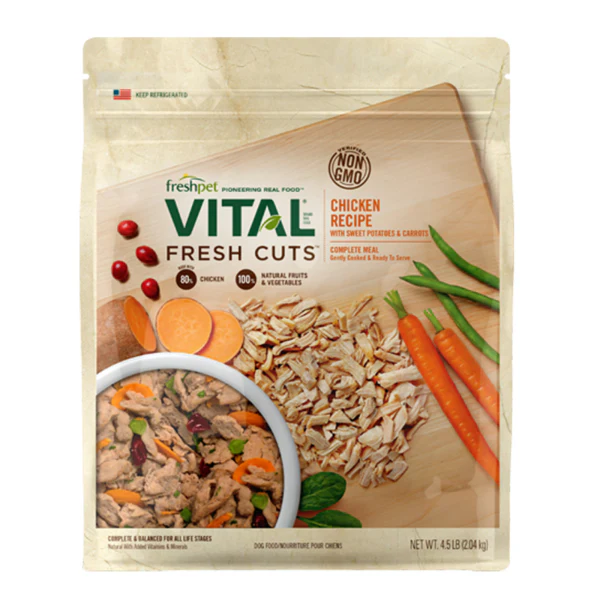 Vital Dog Fresh Cuts Chicken & Sweet Potato 4.5 lb - Image 1