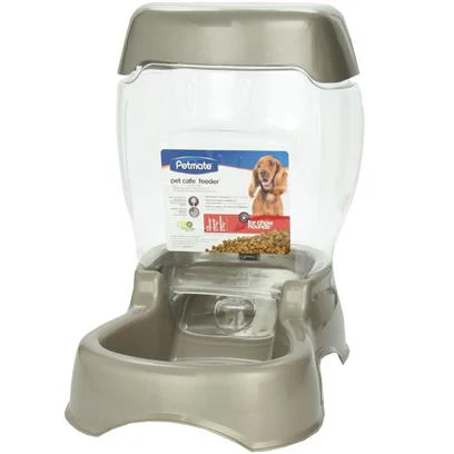 Petmate Pet Café Feeder  6 lb. Beige - Image 1