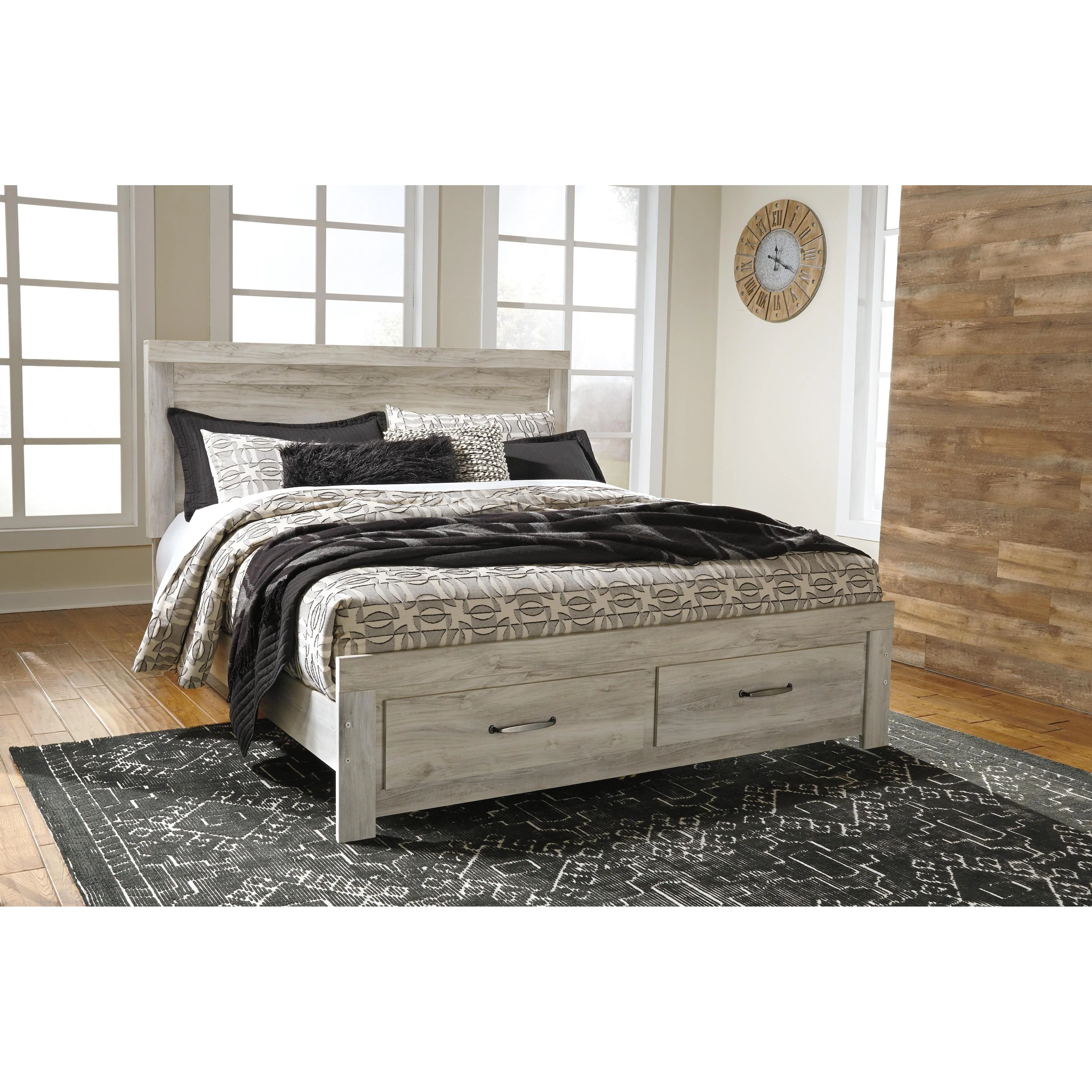 Signature Design by Ashley Bellaby B331B19 7 pc King Platform Storage Bedroom Set - Image 2
