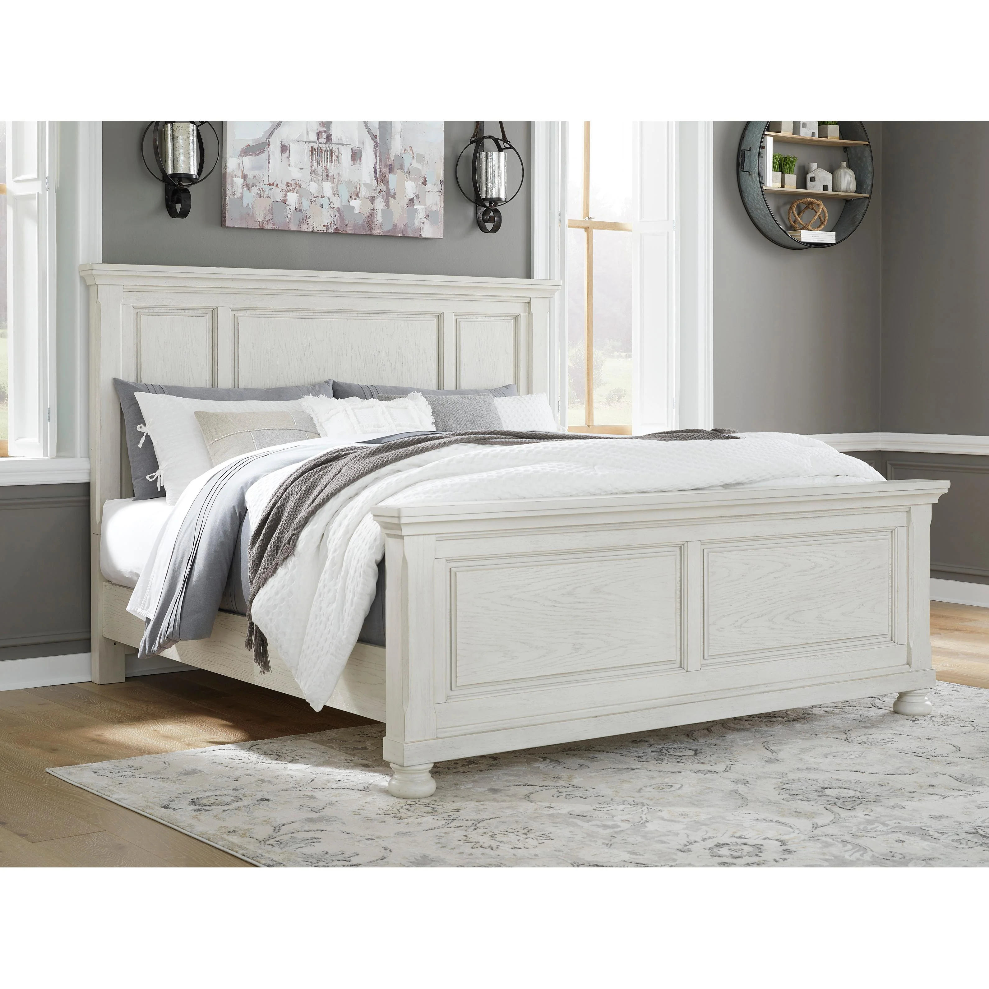 Ashley Robbinsdale B742 7 pc Queen Panel Bedroom Set - Image 3