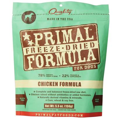 Primal Pet Food Freeze-Dried Chicken Formula Dog Treat - Image 1