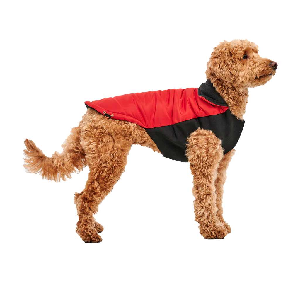 Gooeez Red Mock Neck Signature Jacket XX Small - Image 1