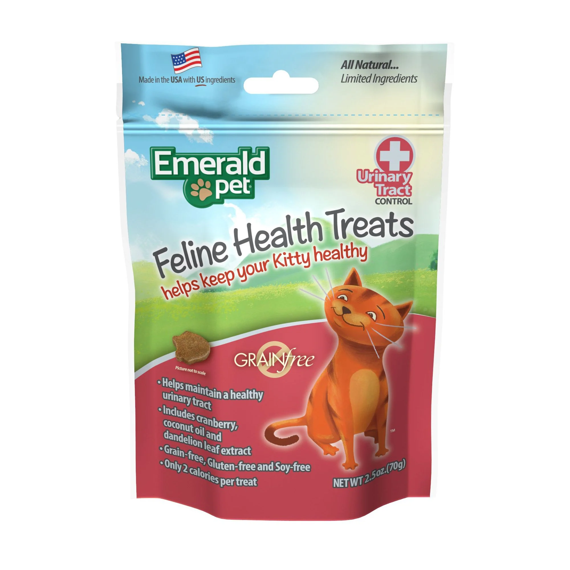 Emerald Pet Feline Urinary Treats Chicken Flavor 2.5oz - Image 1