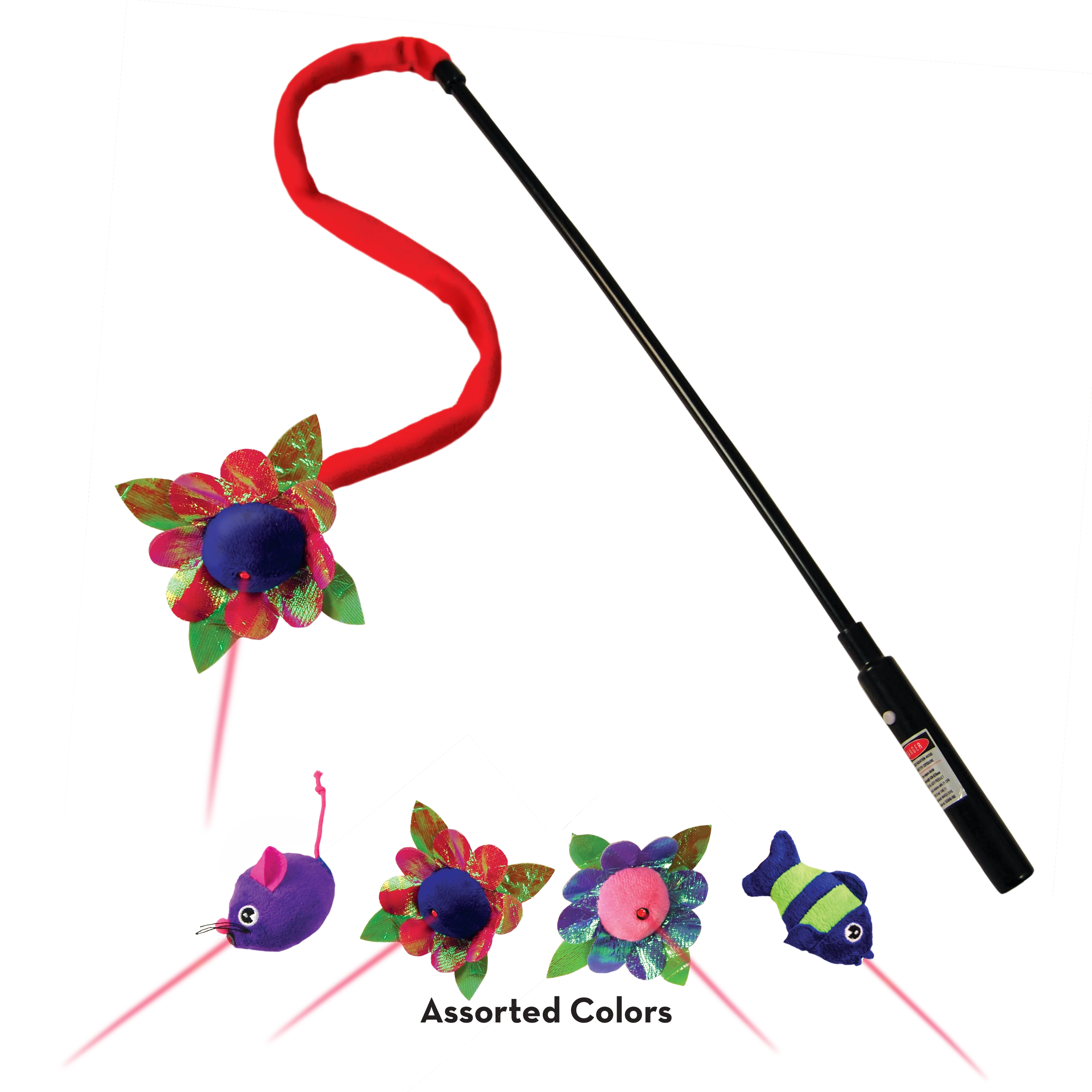 Kong Cat Toy Laser Teaser Assorted Characters - Image 1