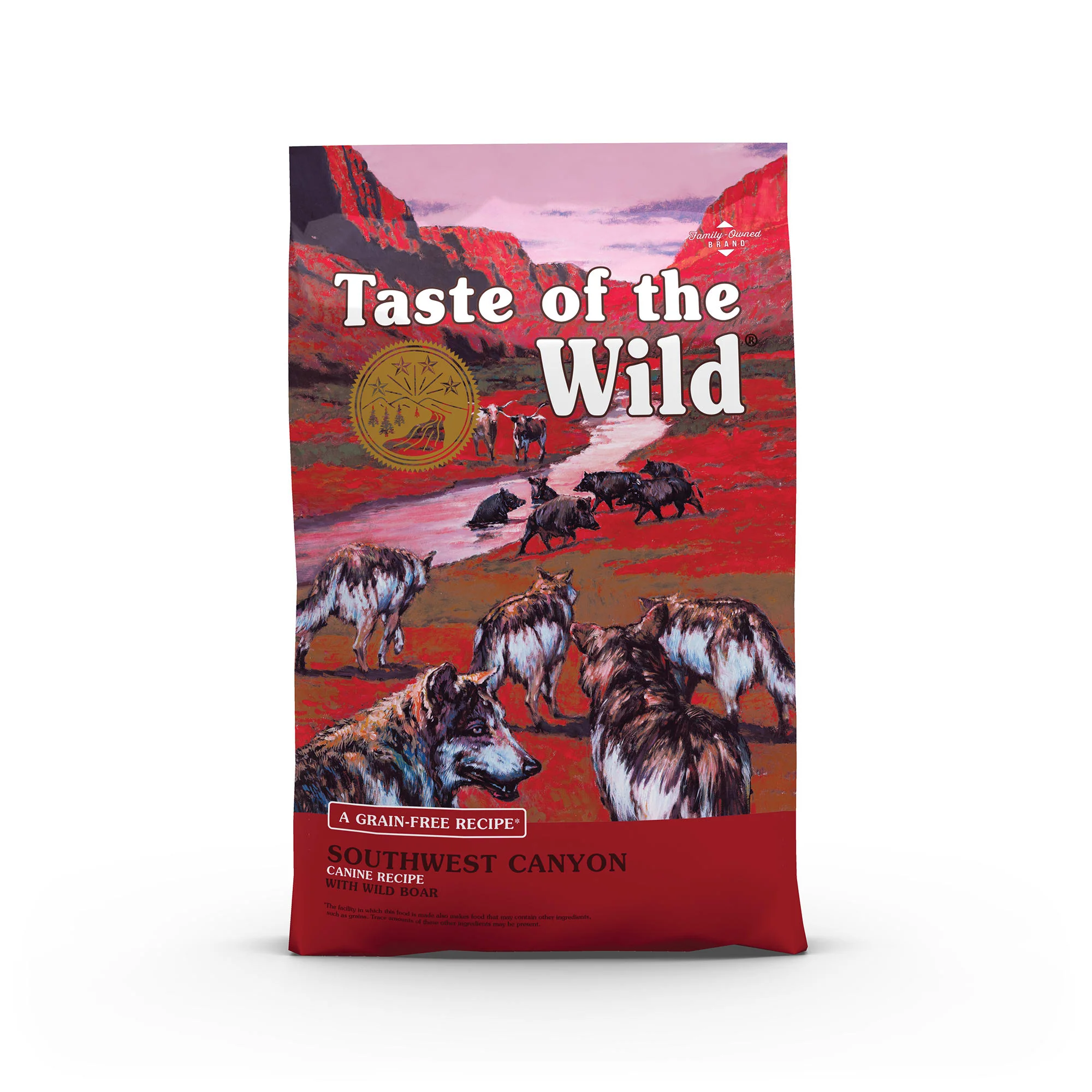 Taste of the Wild Grain-Free Wild Boar Southwest Canyon Dry Dog Food, 28 lb - Image 1
