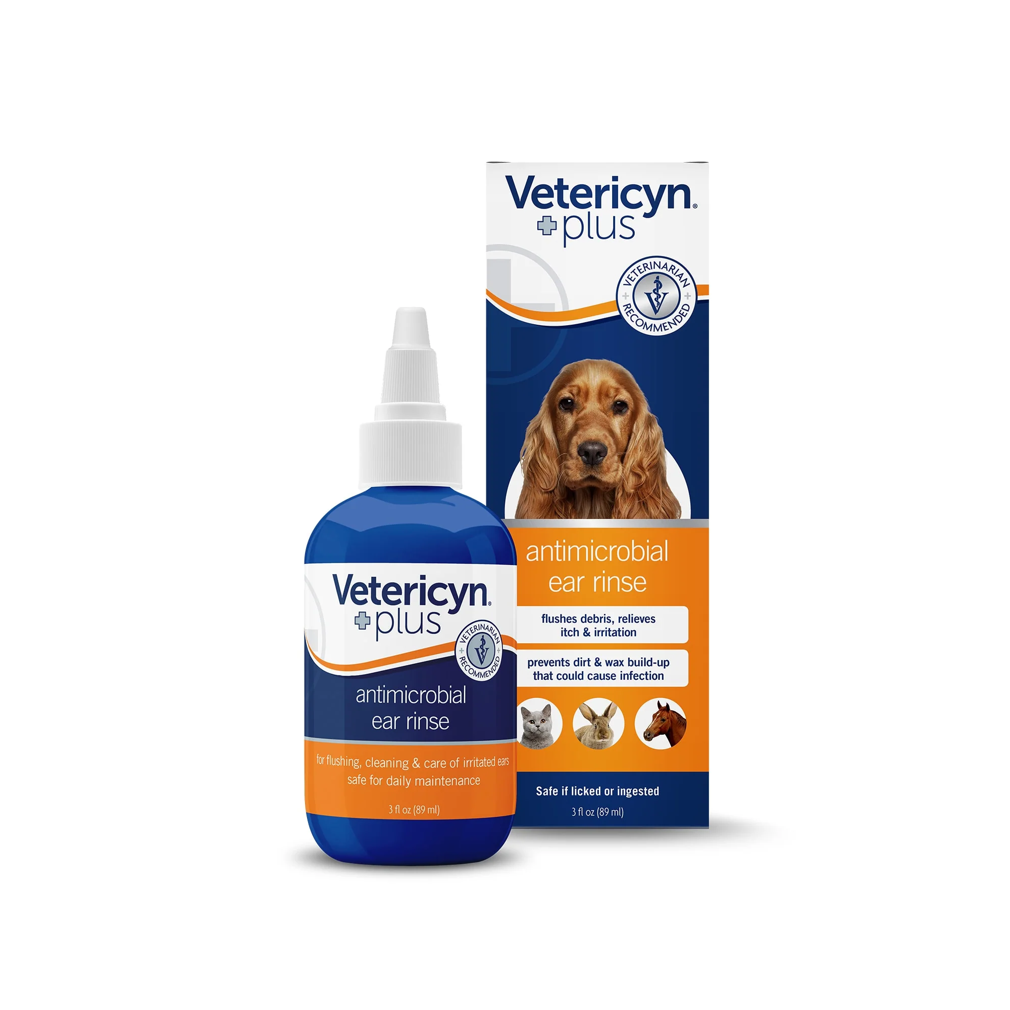 Vetericyn Ear Rinse for Pets 3oz - Image 1