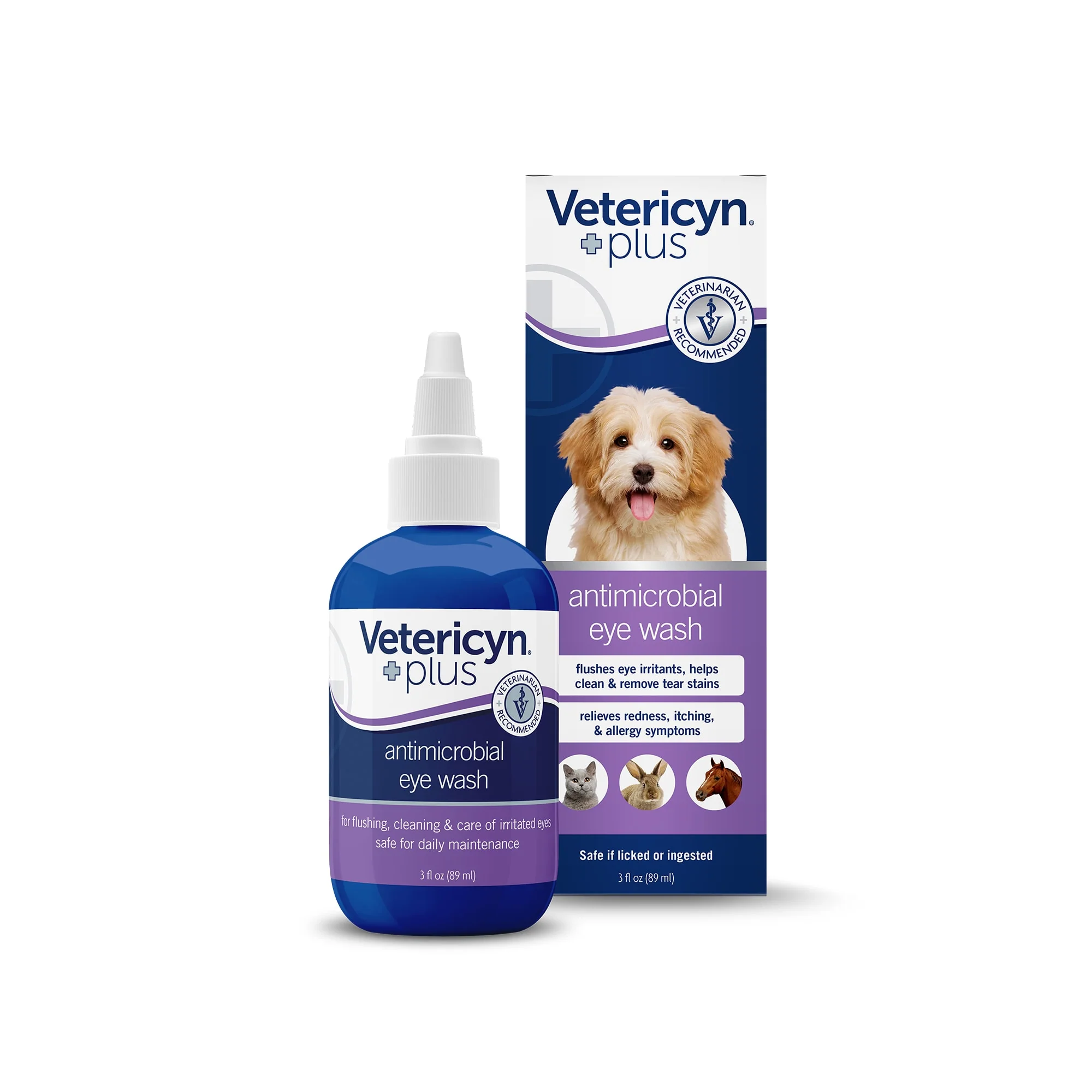 Vetericyn Eye Wash for Pets 3oz - Image 1