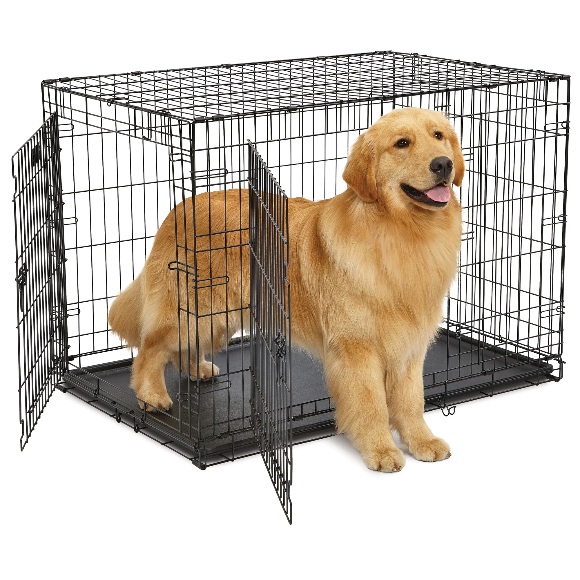 Contour™ Double Door Dog Crate 42 Inch - Image 1