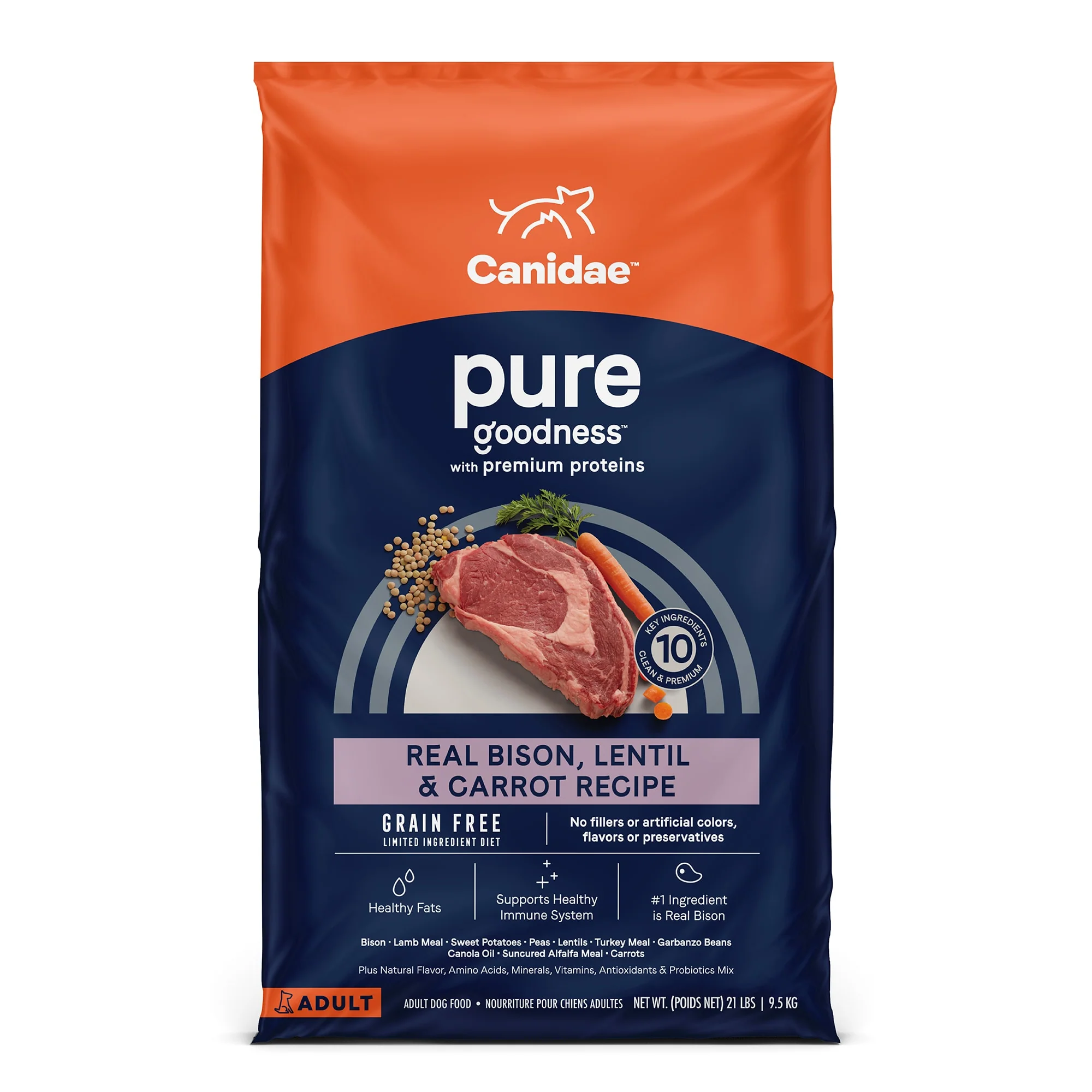 CANIDAE PURE LAND FORMULA DRY DOG FOOD - Image 1