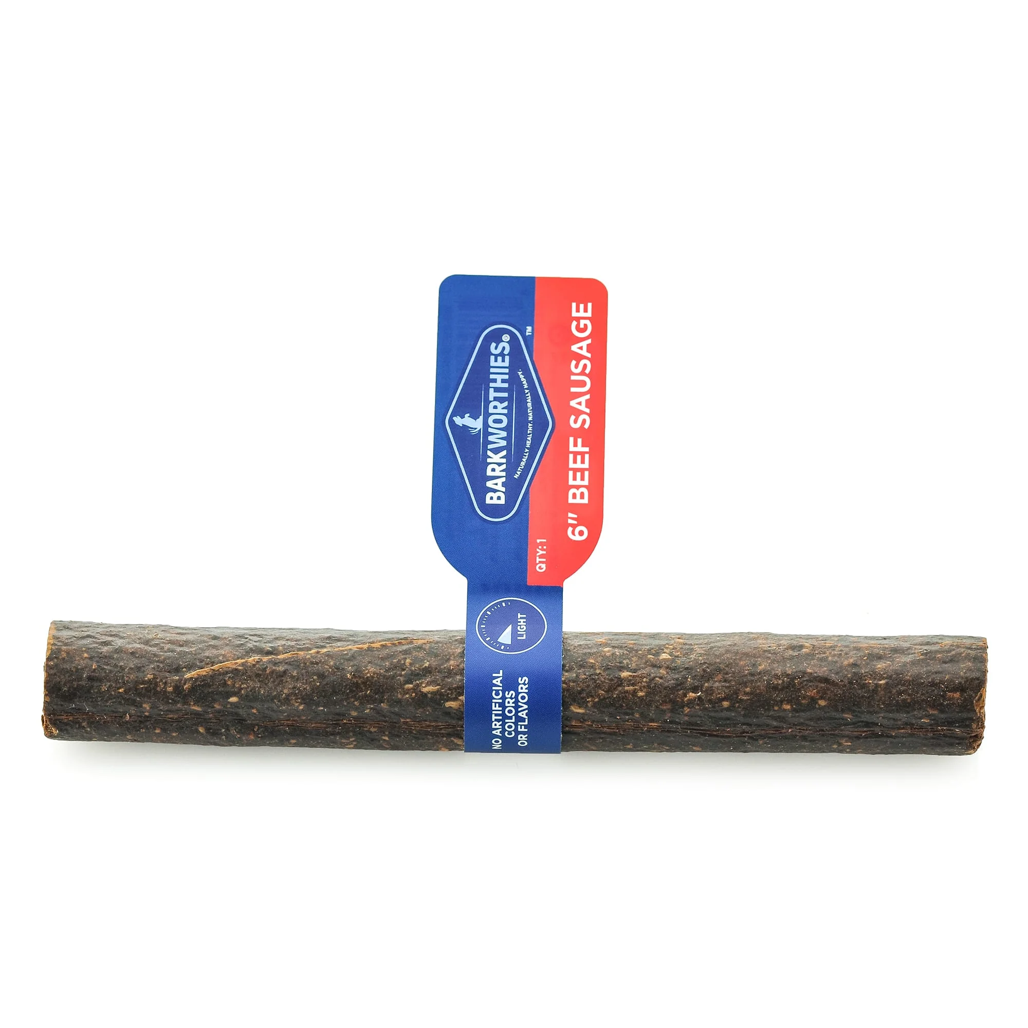 Barkworthies Beef Roll for Dogs, 0.11 LBS - Image 1
