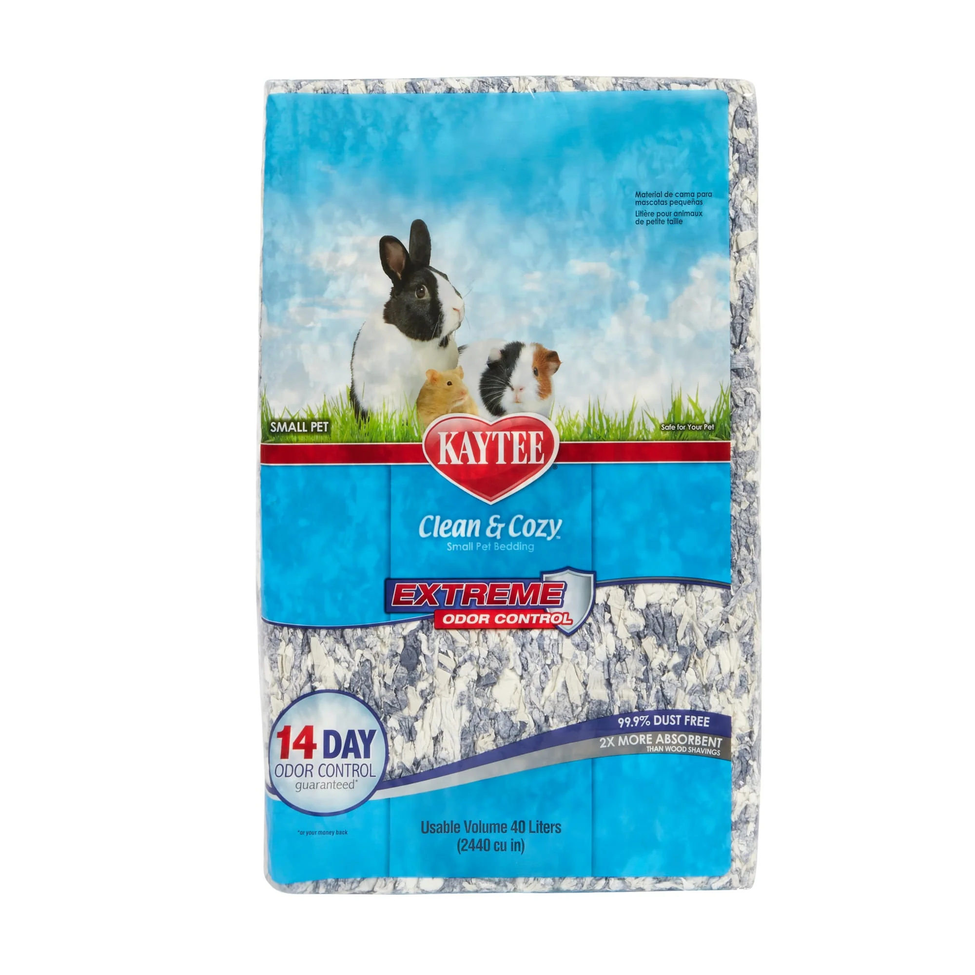 Kaytee Clean & Cozy Extreme Odor Control Small Animal Pet Bedding  40 Liters - Image 1