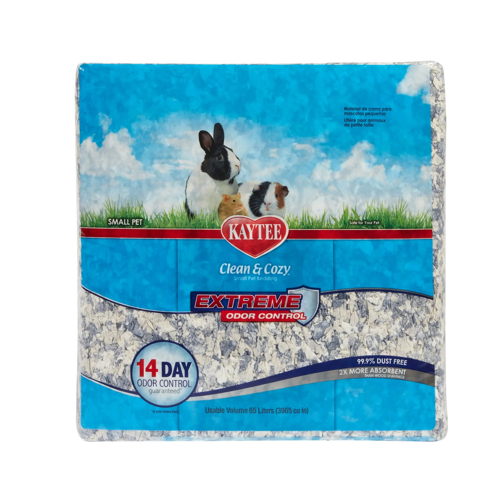 Kaytee Clean & Cozy Extreme Odor Control Small Animal Pet Bedding  65 Liters - Image 1