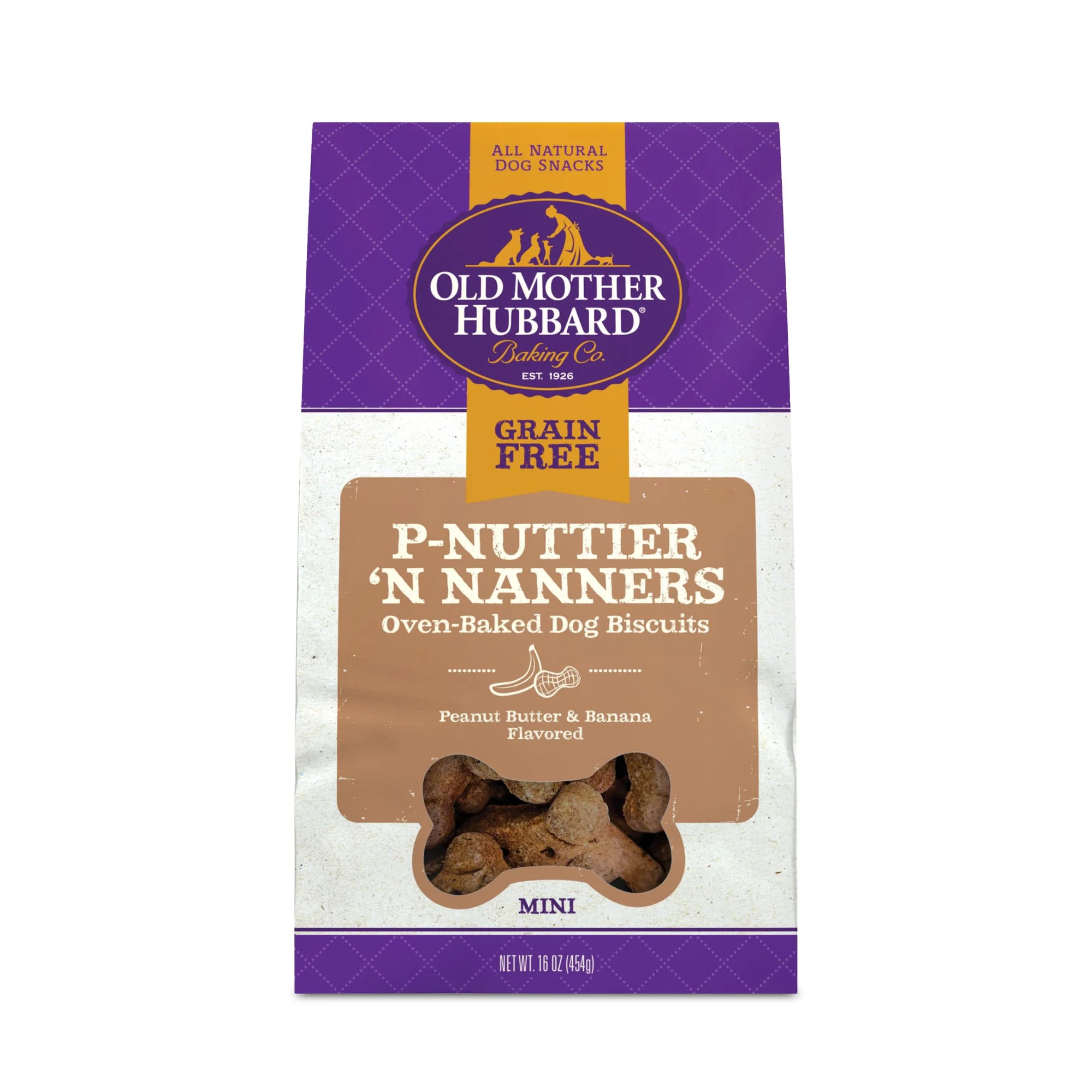 Old Mother Hubbard Grain Free Crunchy P-Nuttier 