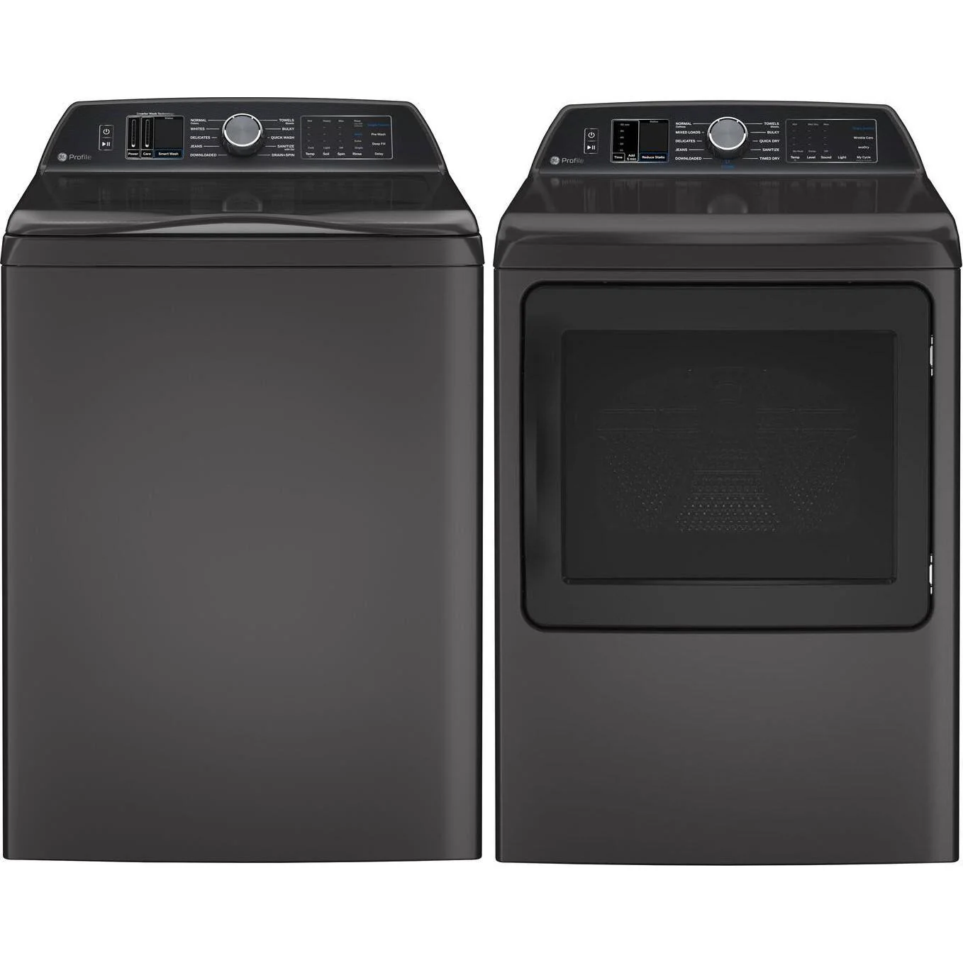 GE Profile Laundry PTW700BPTDG, PTD70EBPTDG