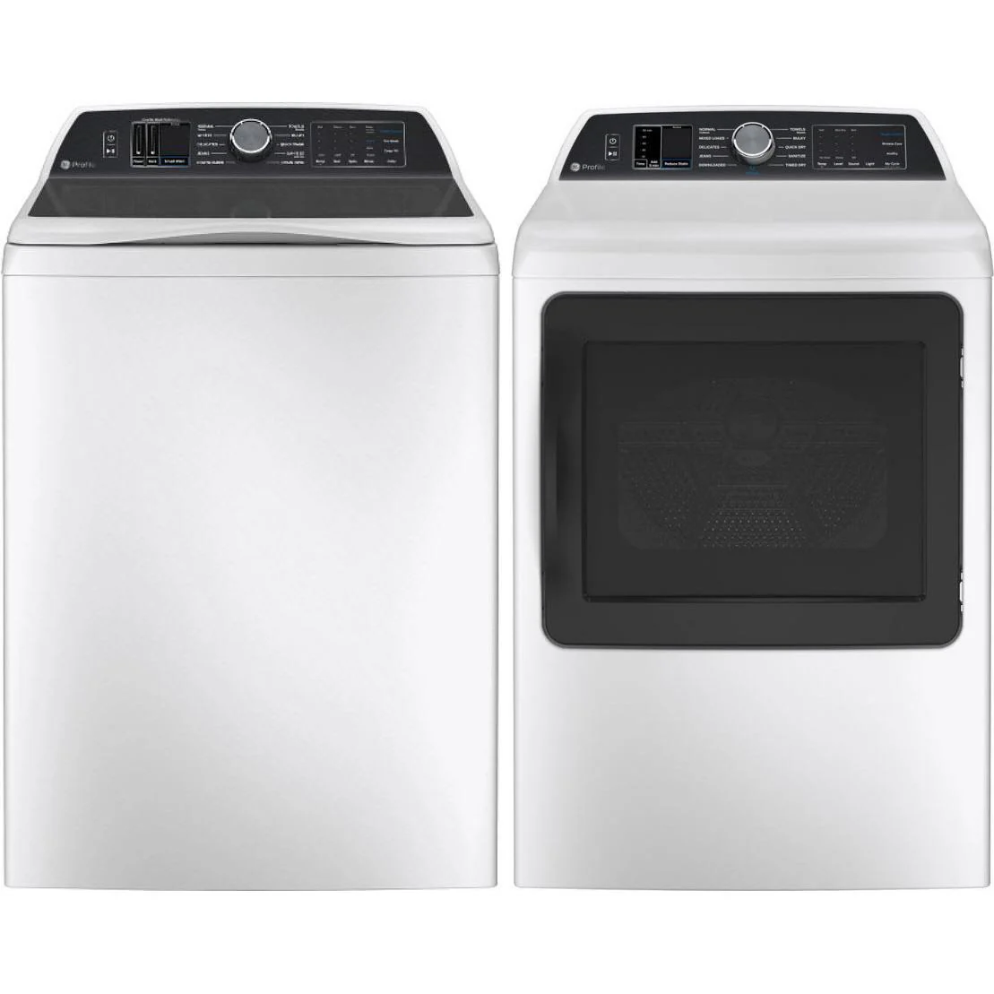 GE Profile Laundry PTW700BSTWS, PTD70EBSTWS