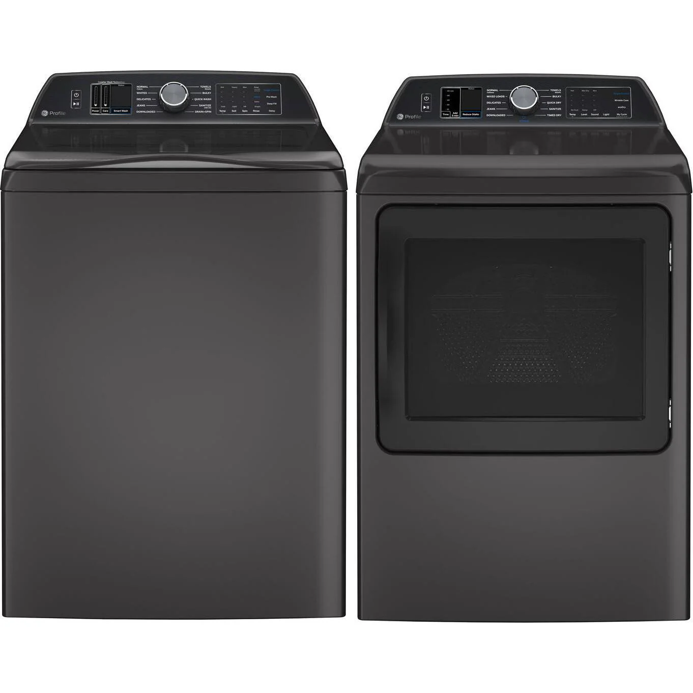 GE Profile Laundry PTW705BPTDG, PTD70EBPTDG