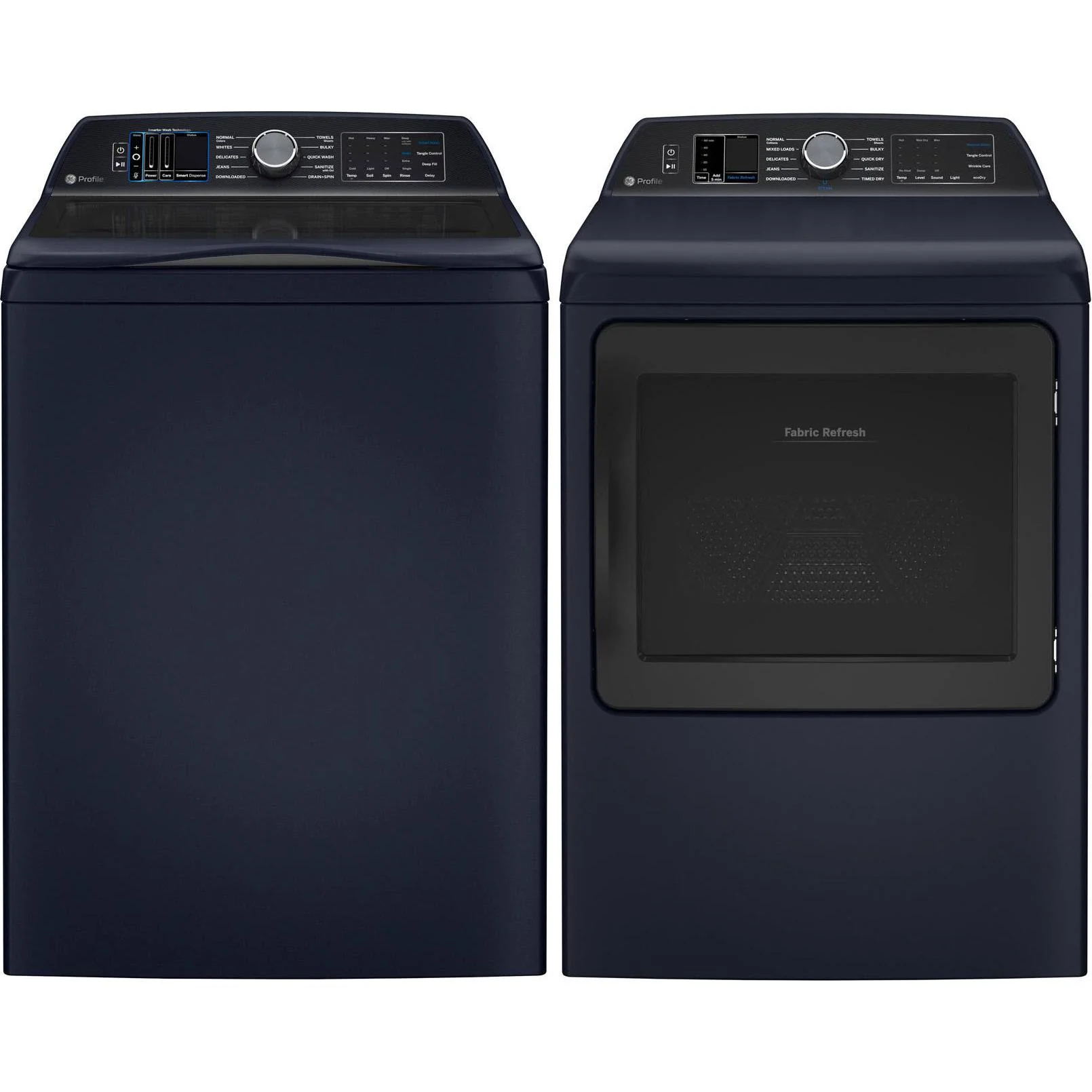 GE Profile Laundry PTW900BPTRS, PTD90EBPTRS