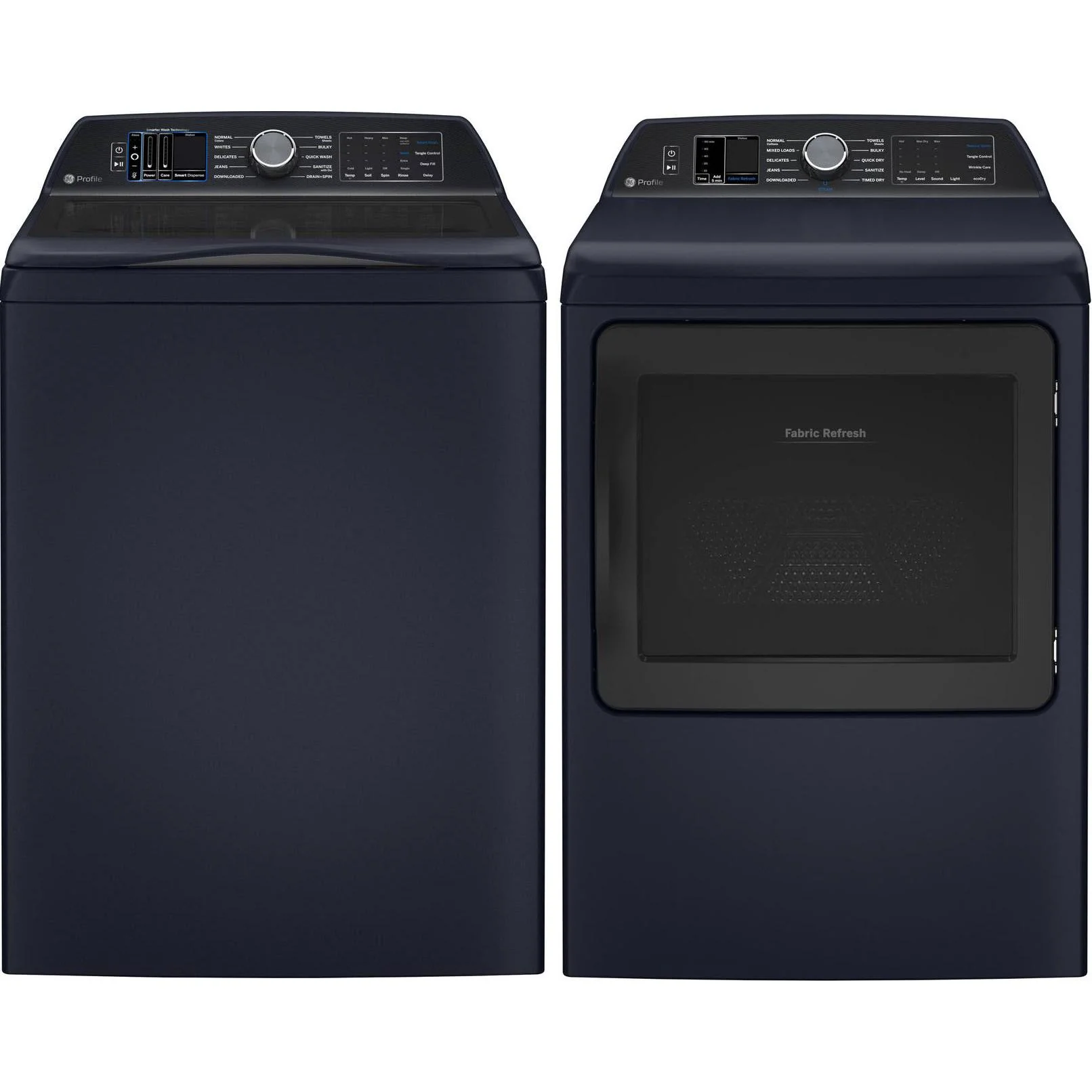 GE Profile Laundry PTW905BPTRS, PTD90EBPTRS