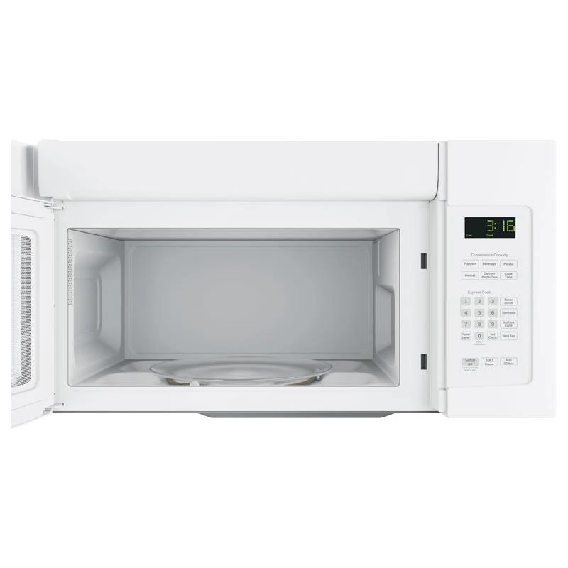 GE 30-inch, 1.6 cu. ft. Over-the-Range Microwave Oven JNM3163DJWW - Image 3
