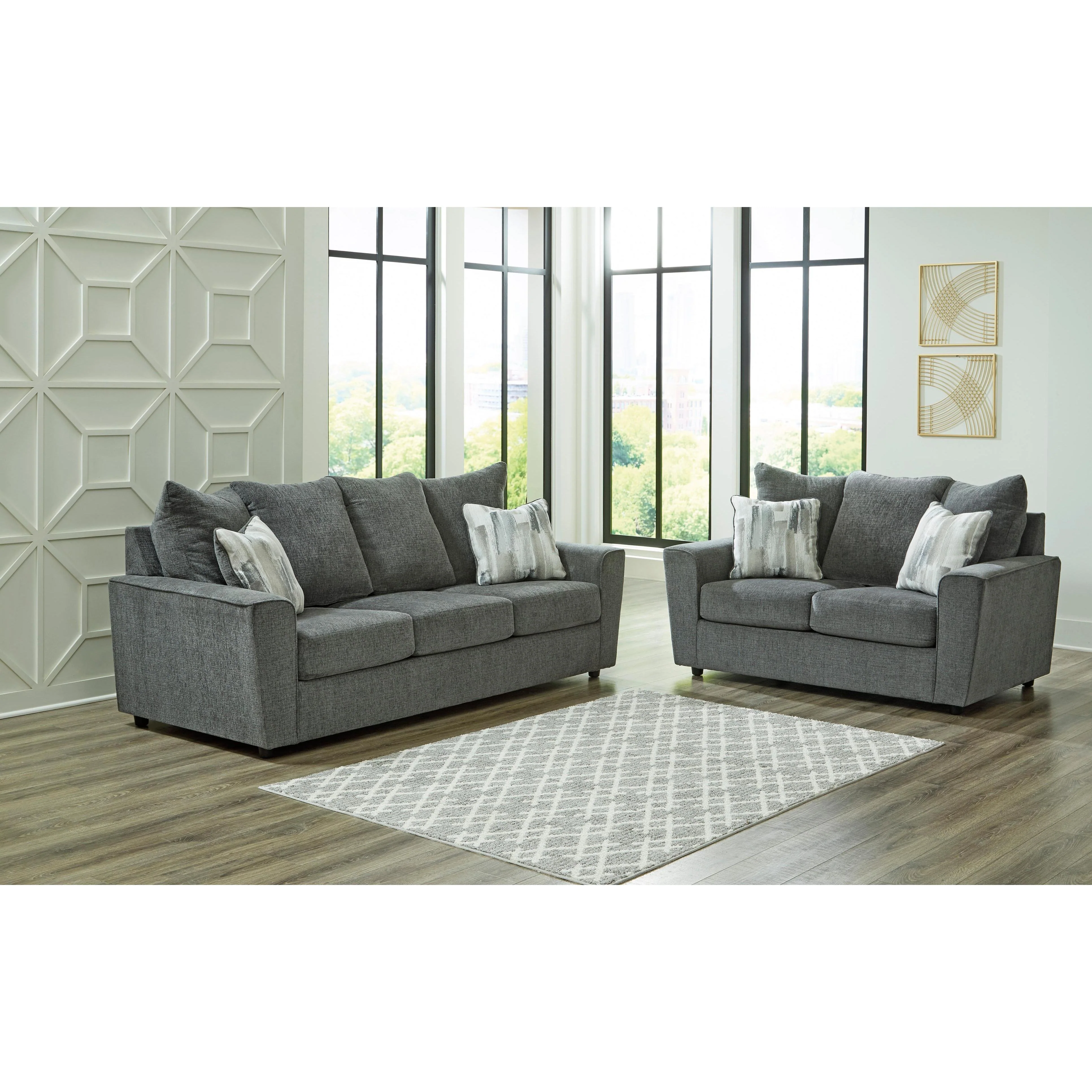 Signature Design by Ashley Stairatt 28502U1 2 pc Living Room Set - Image 2
