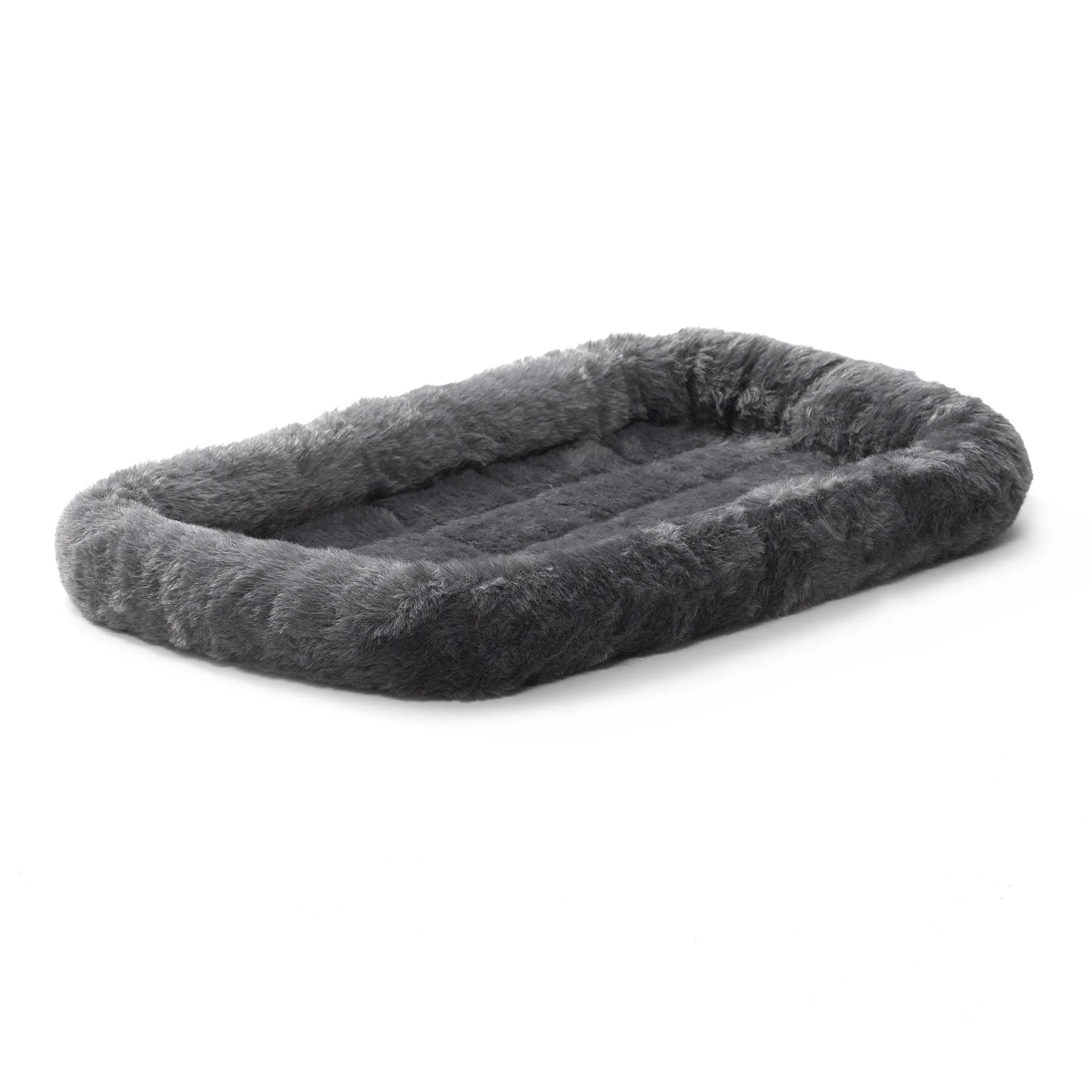 MidWest QuietTime Pet Bed & Dog Crate Mat  Gray  22 - Image 1