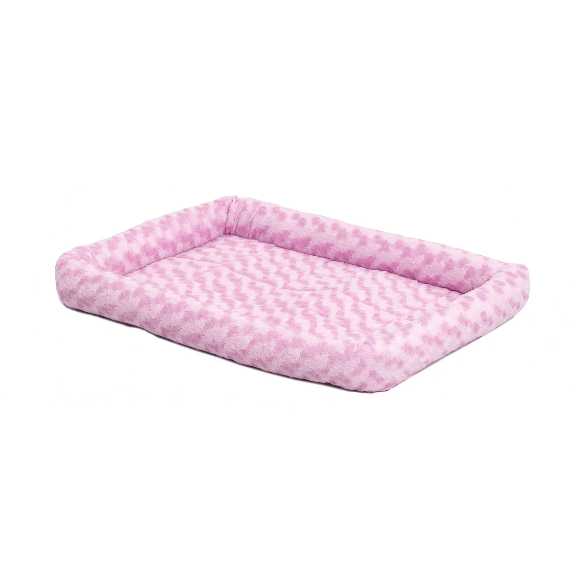 MidWest QuietTime Pet Bed & Dog Crate Mat  Pink  22 - Image 1
