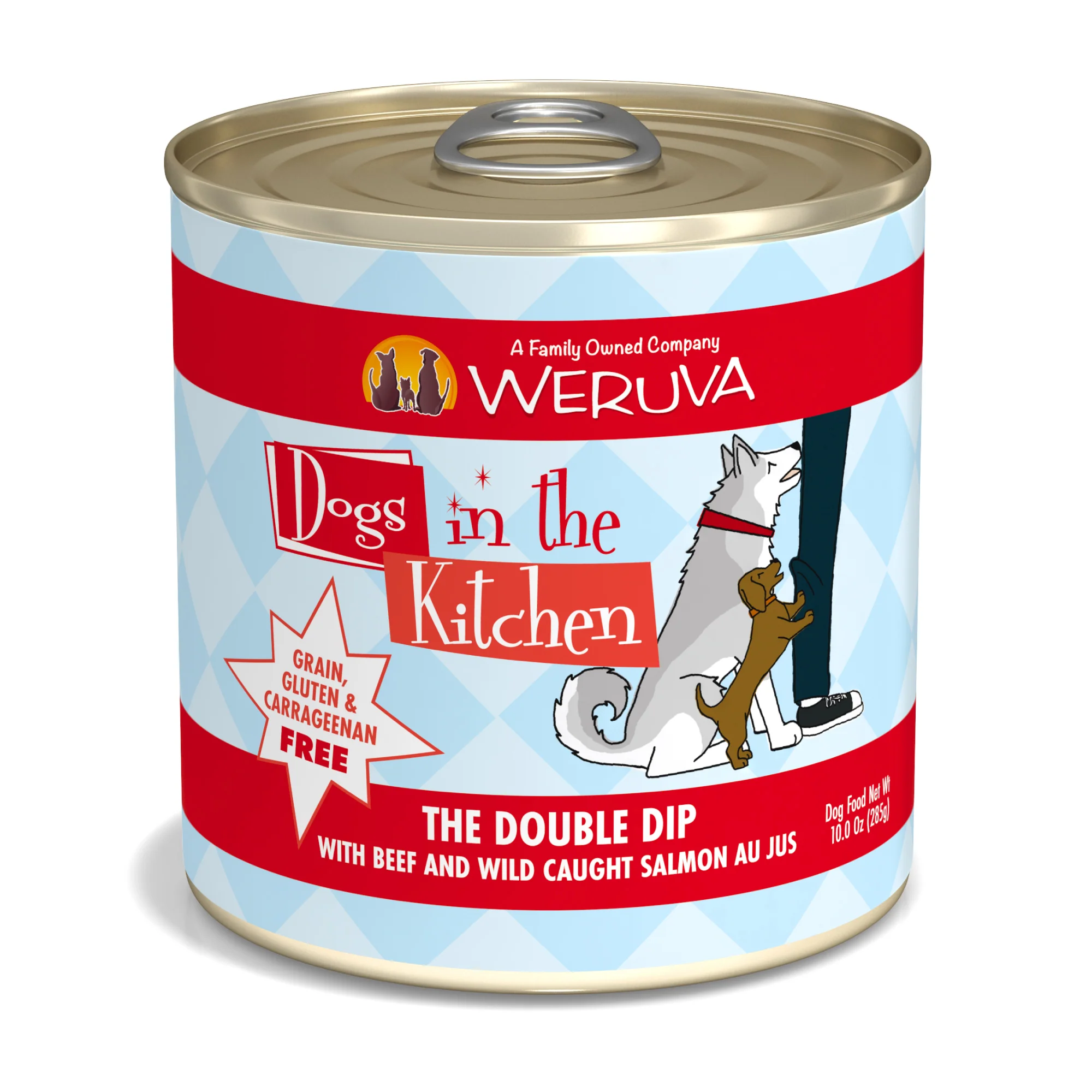 Weruva Dogs in the Kitchen 10oz Can Dog food the Double Dip - Image 1